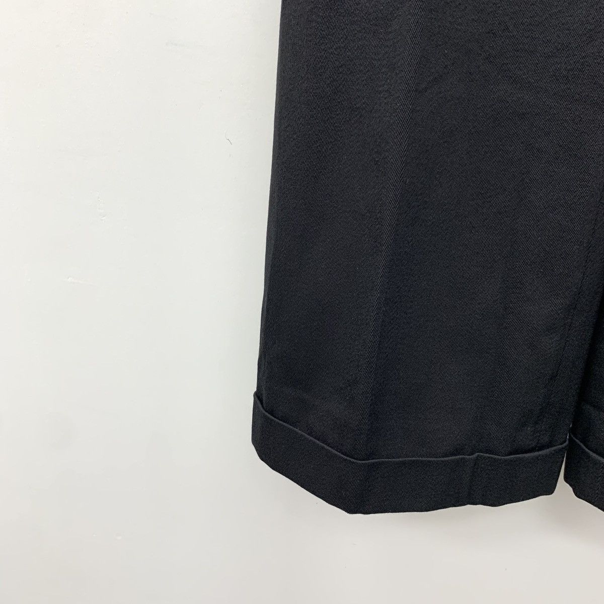Bottega Veneta Bottega Veneta Black Wool Wide-leg Casual Pants K26WX Size 24" / US 00 / IT 34 - 5 Thumbnail