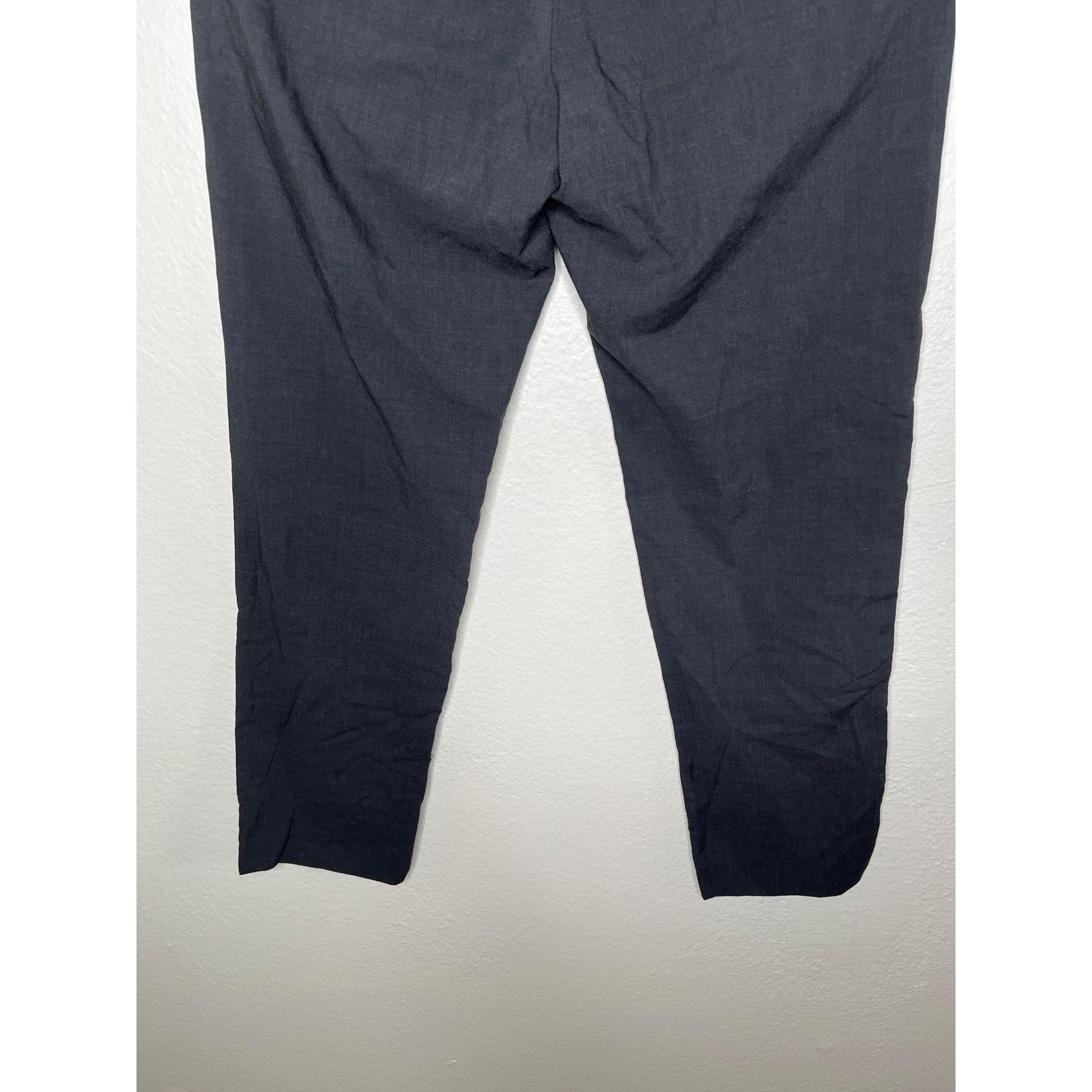 Louis Vuitton Louis Vuitton Uniforms Charcoal Black Virgin Wool Cigaret Tr Size US 33 - 4 Thumbnail