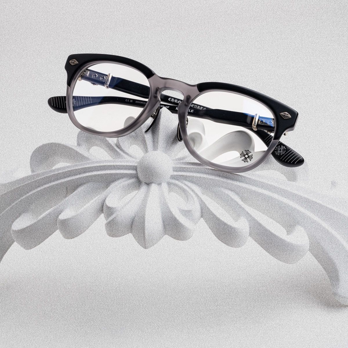 Chrome Hearts CHROME HEARTS RODSICLE MATTE BLACK MATTE GRAPHITE/ MATTE BLACK GLASSES Size ONE SIZE - 6 Thumbnail