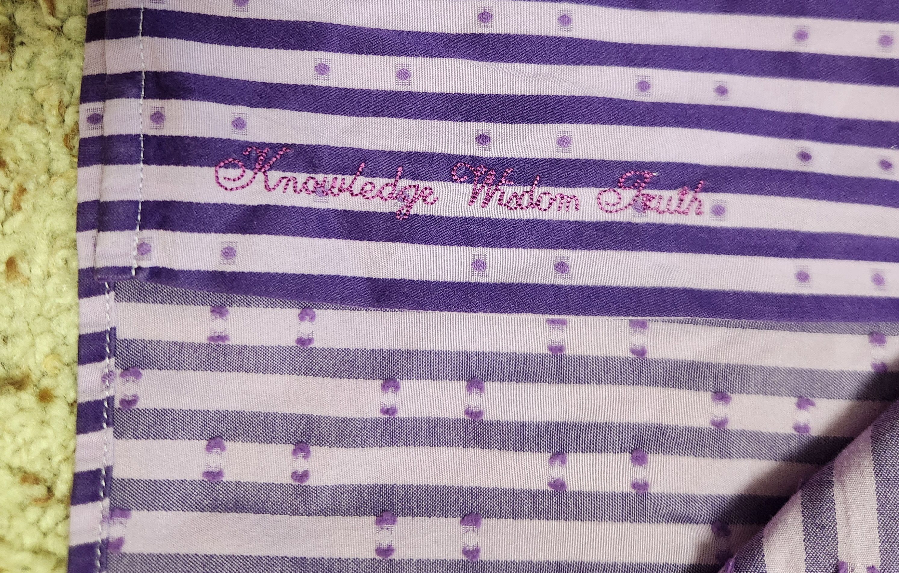 Robert Graham Robert Graham shirt XXL men's purple stripe Size US XXL / EU 58 / 5 - 8 Thumbnail