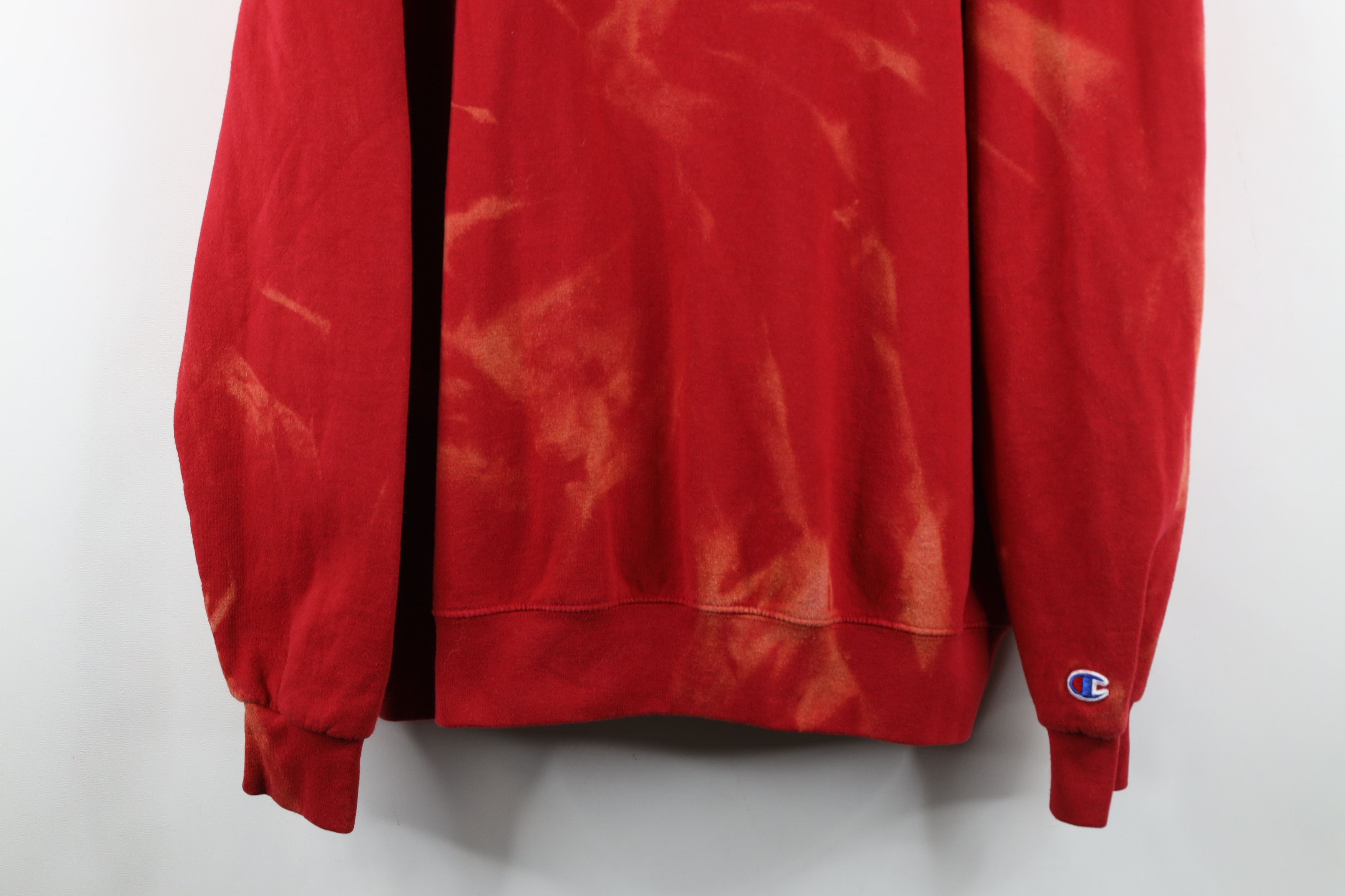 Champion Vintage Champion Classic Logo Acid Wash Crewneck Sweatshirt Size US XXL / EU 58 / 5 - 3 Thumbnail