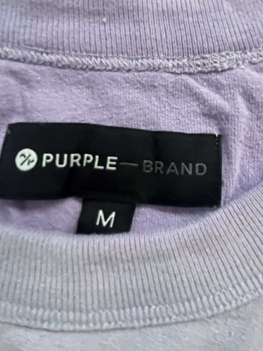 Purple Brand Long sleeve T Medium fuzzy print New Size US M / EU 48-50 / 2 - 5 Thumbnail