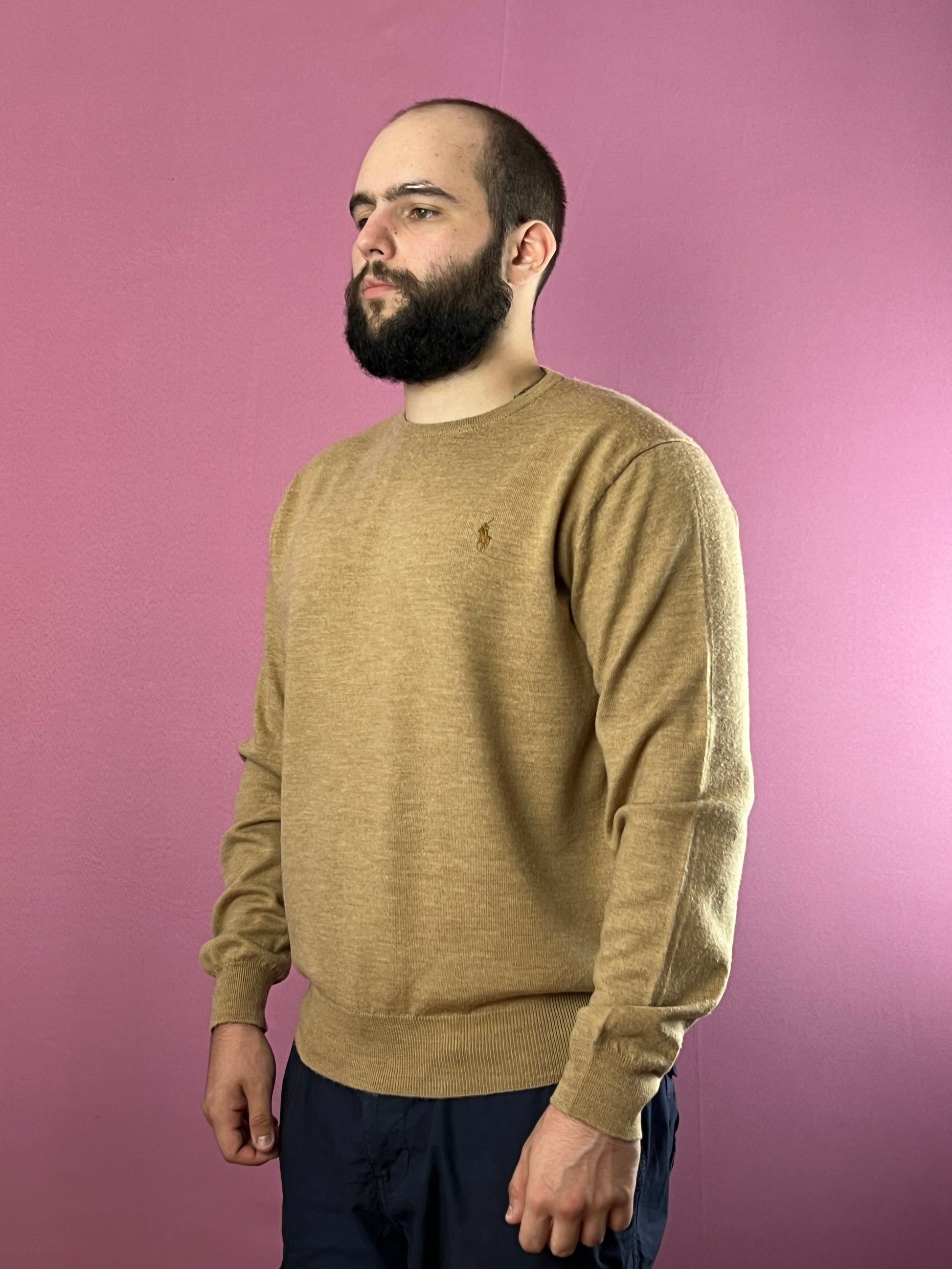 Polo Ralph Lauren Polo Ralph Lauren Vintage Men's Menrino Wool Knit Sweater-L Size US L / EU 52-54 / 3 - 1 Thumbnail