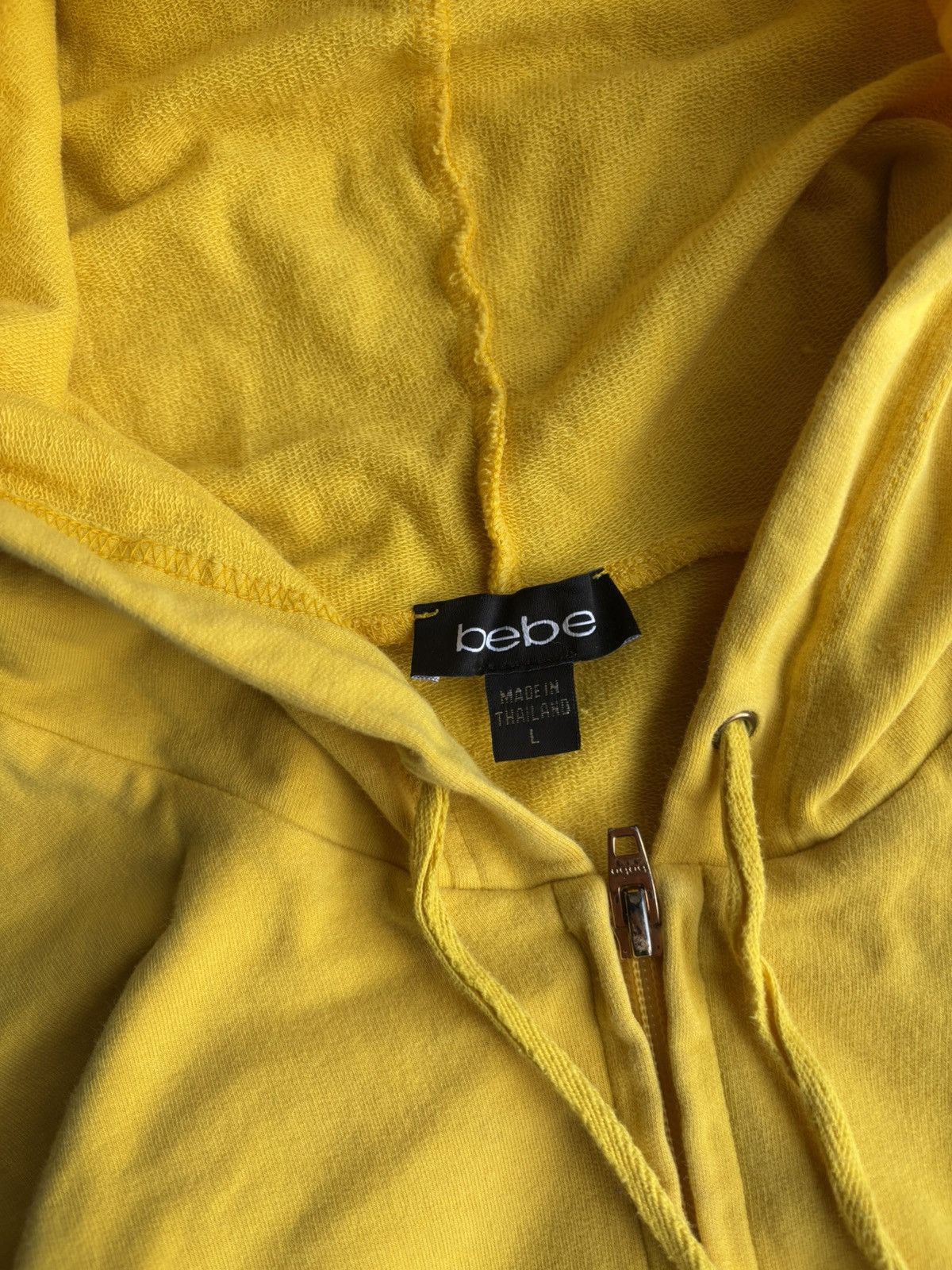 Bebe Vintage Bebe Classic Y2K Iconic Tight Fit Women's Hoodie Size M / US 6-8 / IT 42-44 - 4 Thumbnail