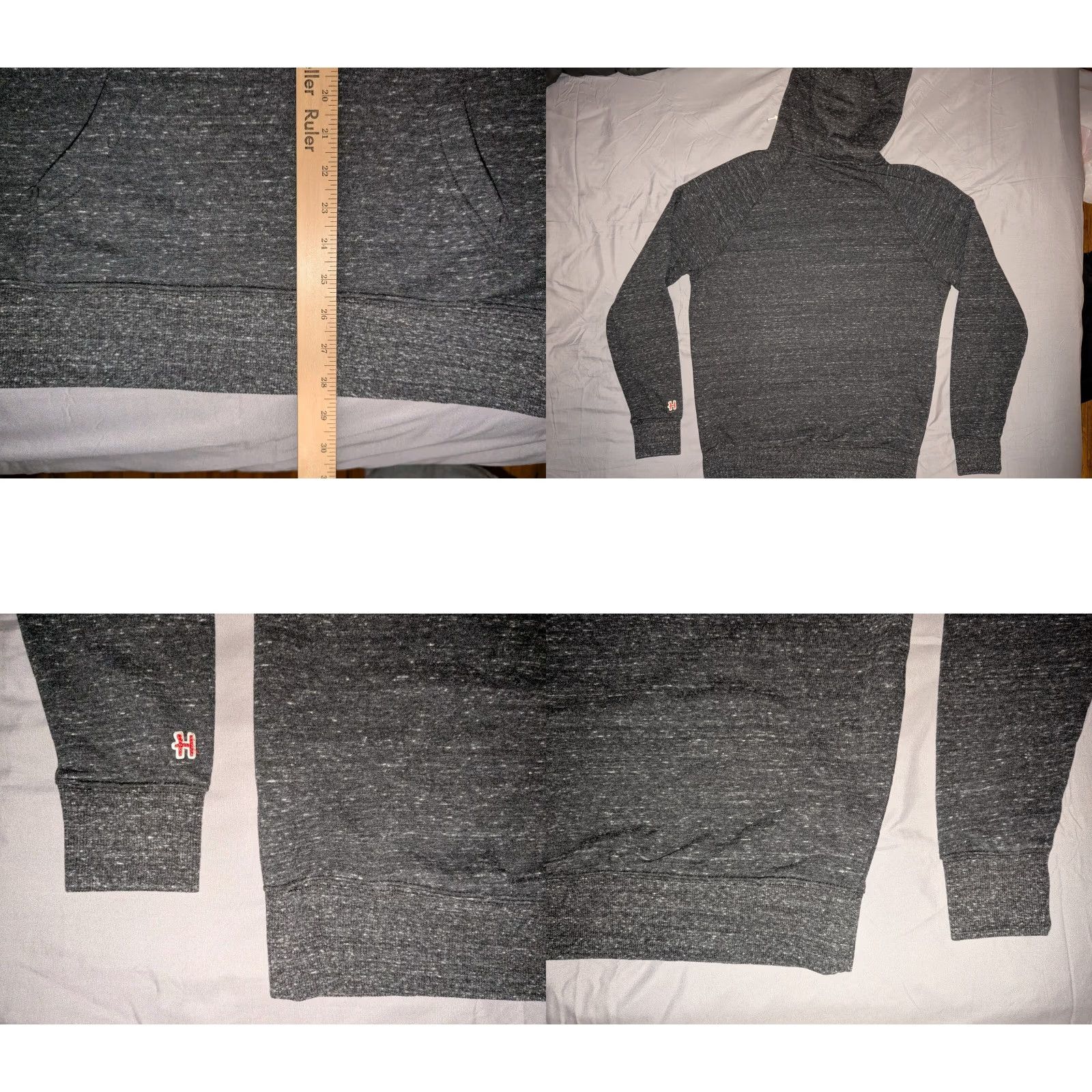 NBA VINTAGE NBA Jam Hoodie Sweatshirt Michalob Ultra Homage Large Dark Gray With Pockets Size US L / EU 52-54 / 3 - 8 Thumbnail