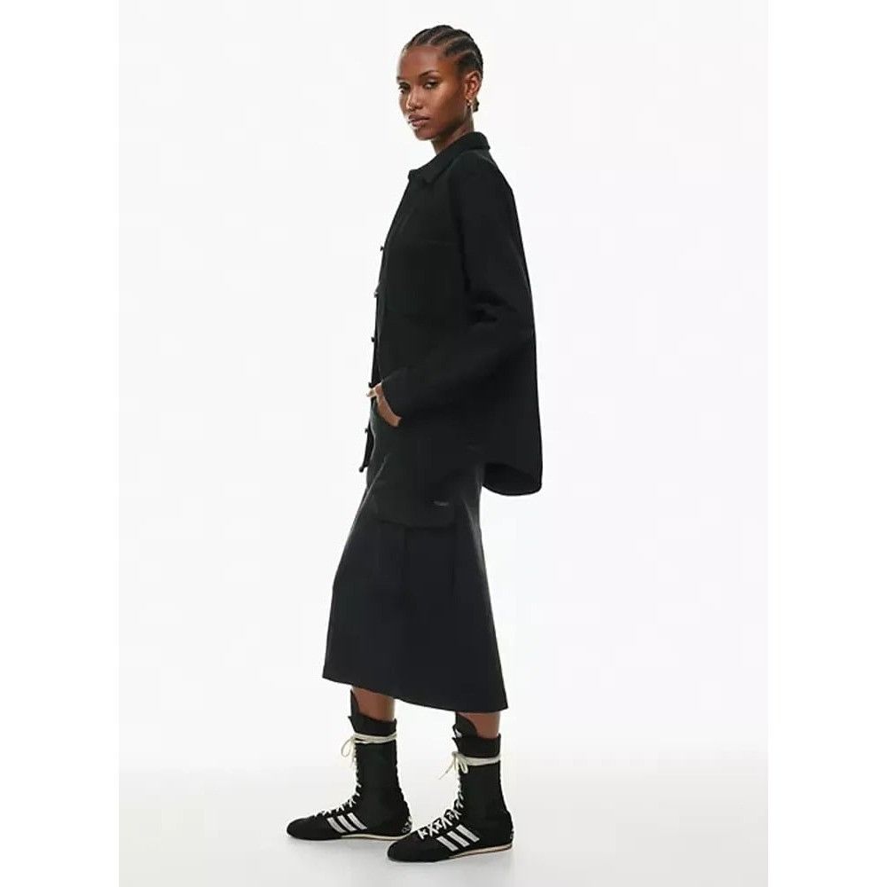 Aritzia Aritzia TNA Cozy Fleece Sweatshirt Button Down Oversized Sha Size S / US 4 / IT 40 - 6 Thumbnail