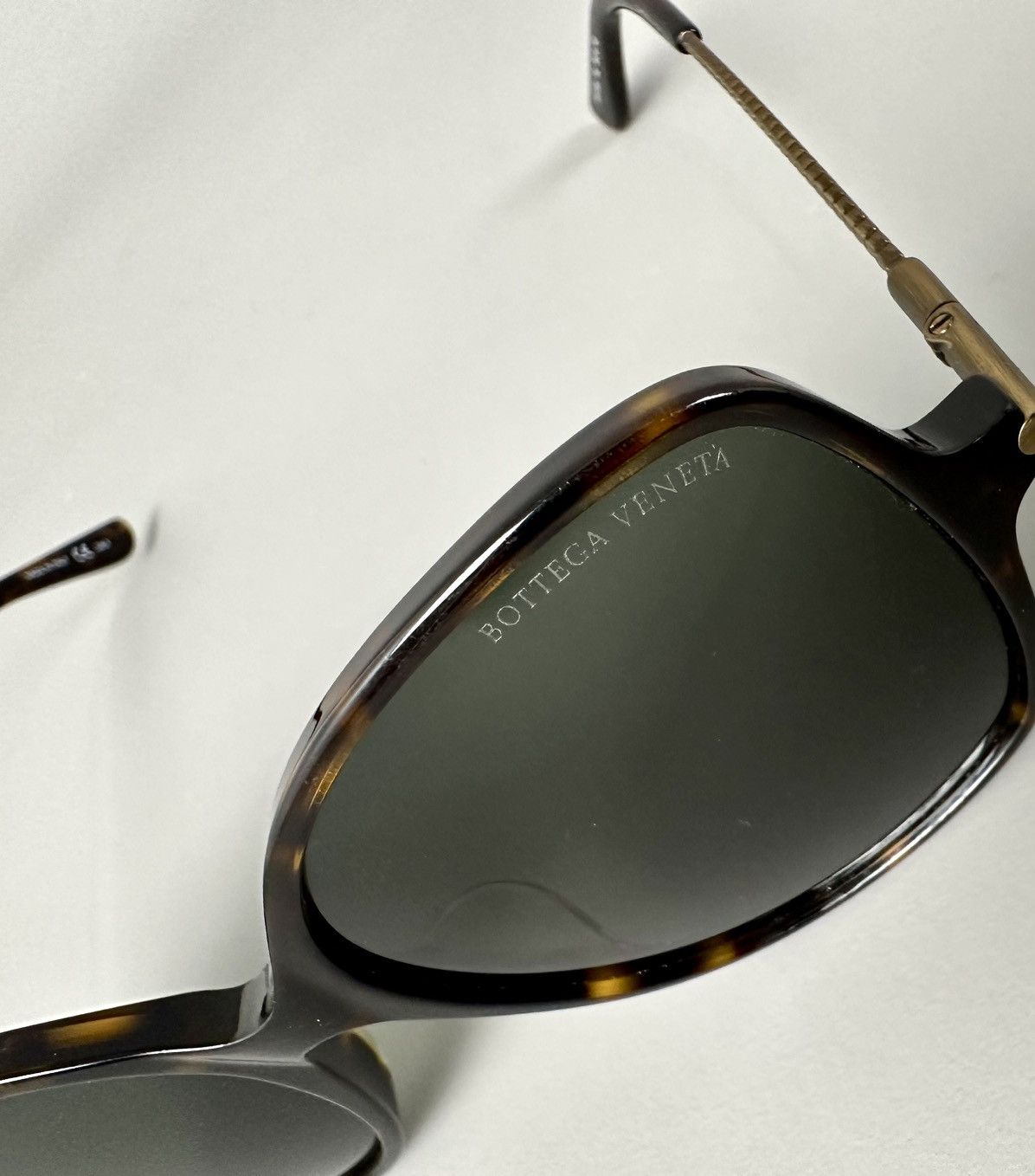 Bottega Veneta Bottega Veneta - Butterfly Sunglasses - Leopard BV0170SA 002 Size ONE SIZE - 6 Thumbnail