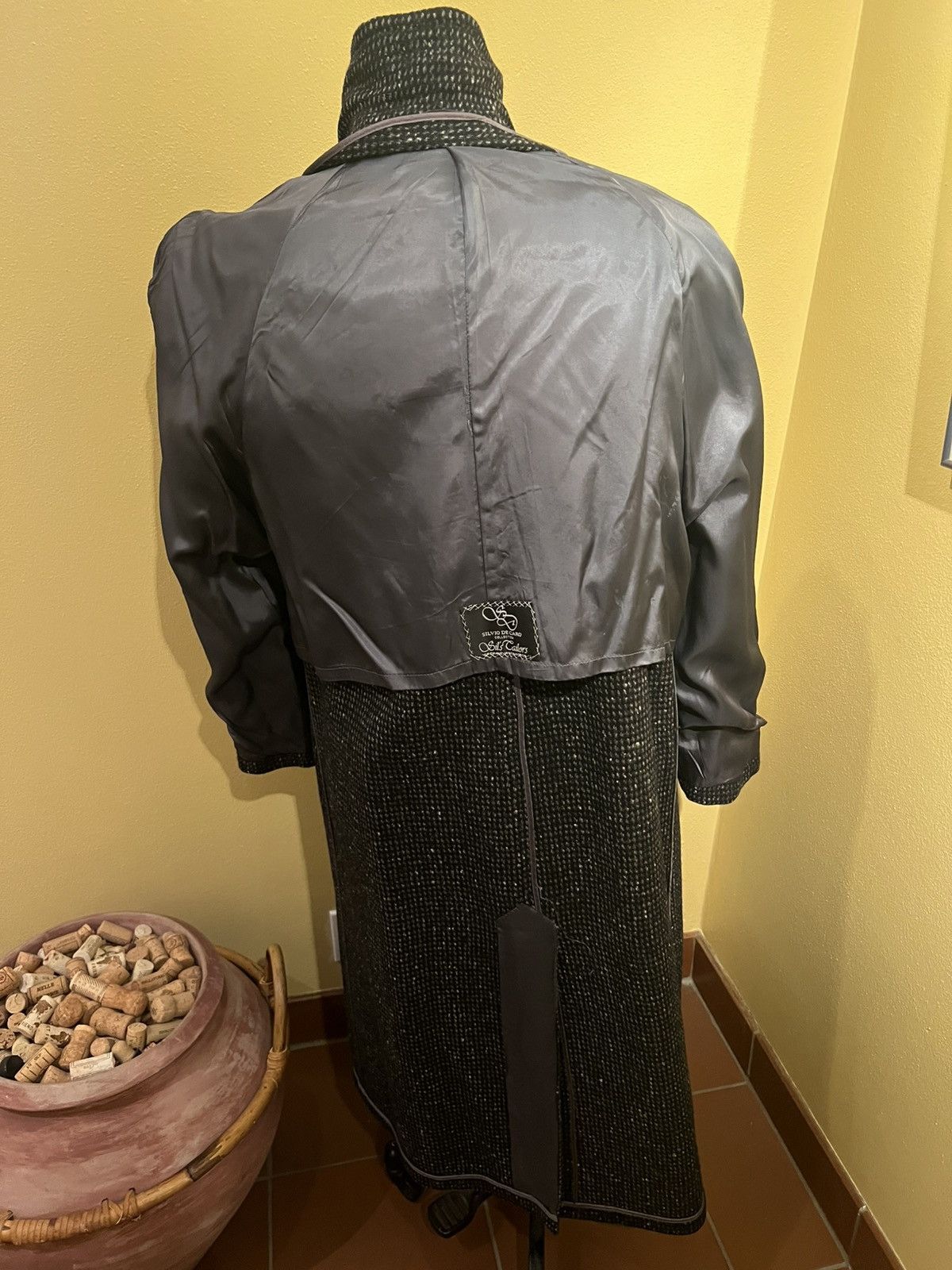 Other Vintage 99% mint black & white tweed Raglan topcoat Size US L / EU 52-54 / 3 - 4 Thumbnail