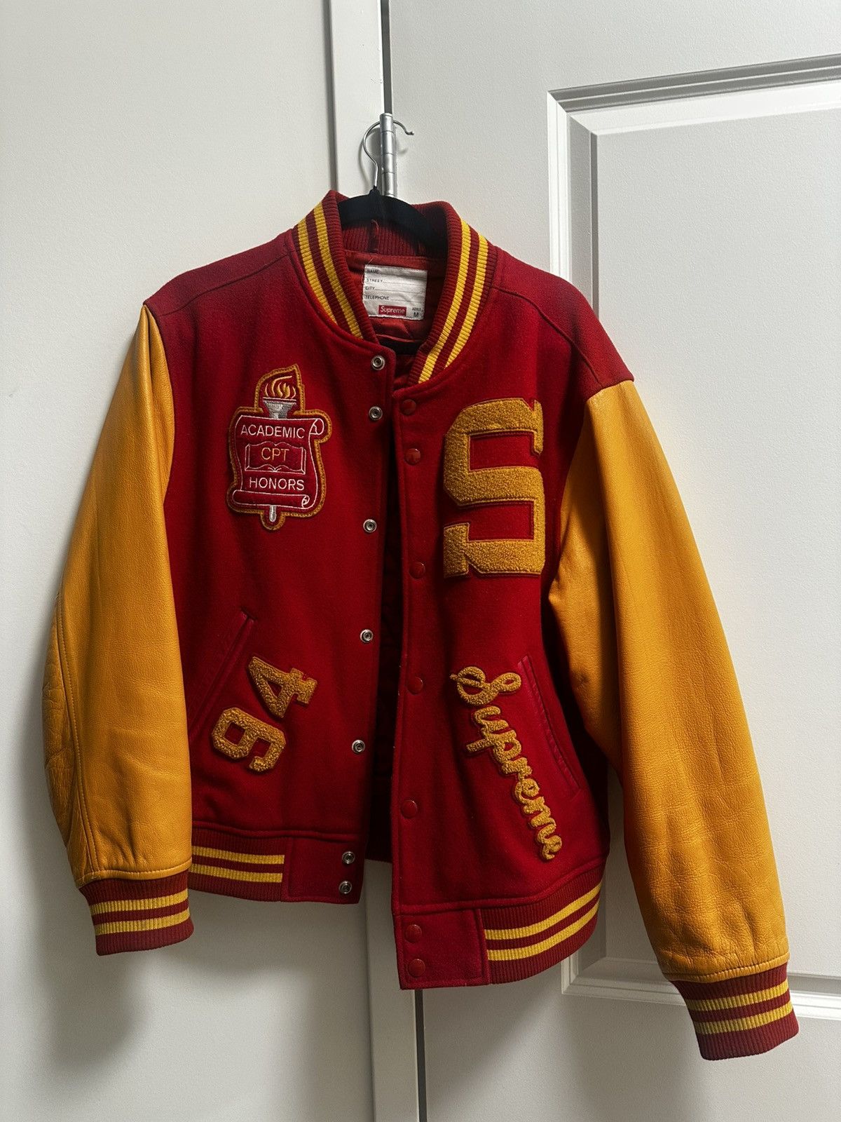 Supreme Supreme Team Varsity Jacket Size US M / EU 48-50 / 2 - 1 Thumbnail