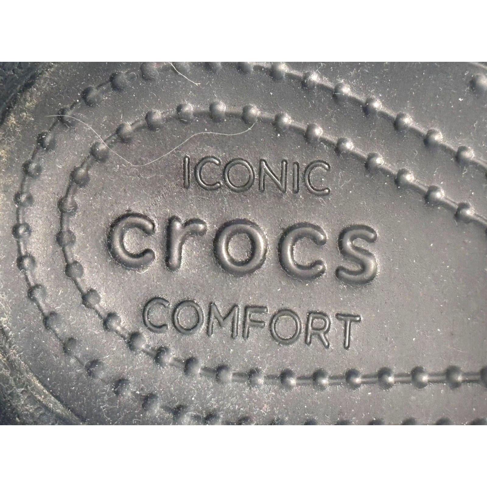 Crocs Crocs Black Sienna Shiny Cap Toe Comfort Ballet Flats Women Size 8 Size ONE SIZE - 6 Thumbnail