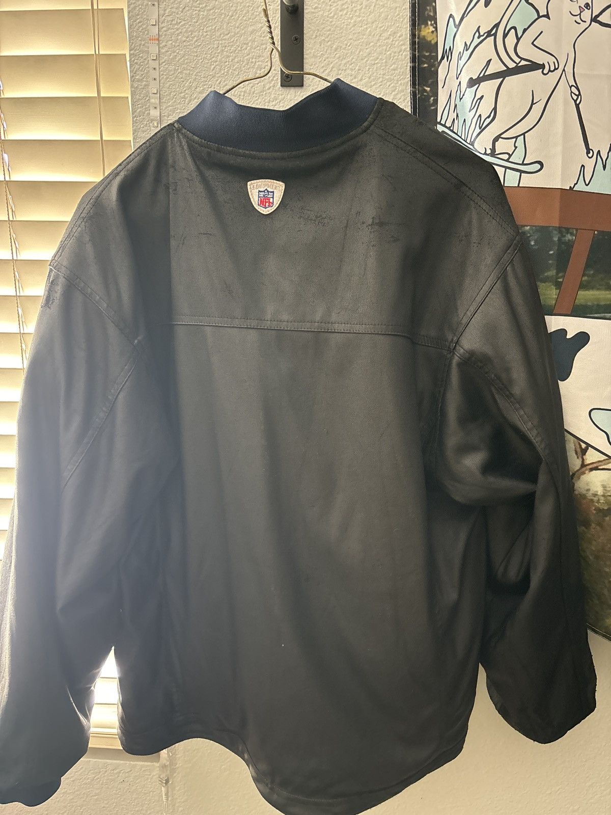 Designer × Vintage Rams Reversible Bomber Jacket Size US L / EU 52-54 / 3 - 6 Thumbnail