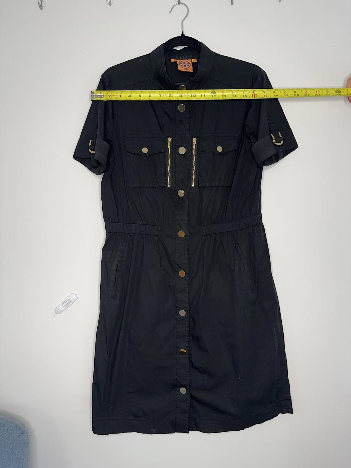 Other Tory Burch Black Industrial Dress - Sz. 12 Size XL / US 12-14 / IT 48-50 - 2 Thumbnail