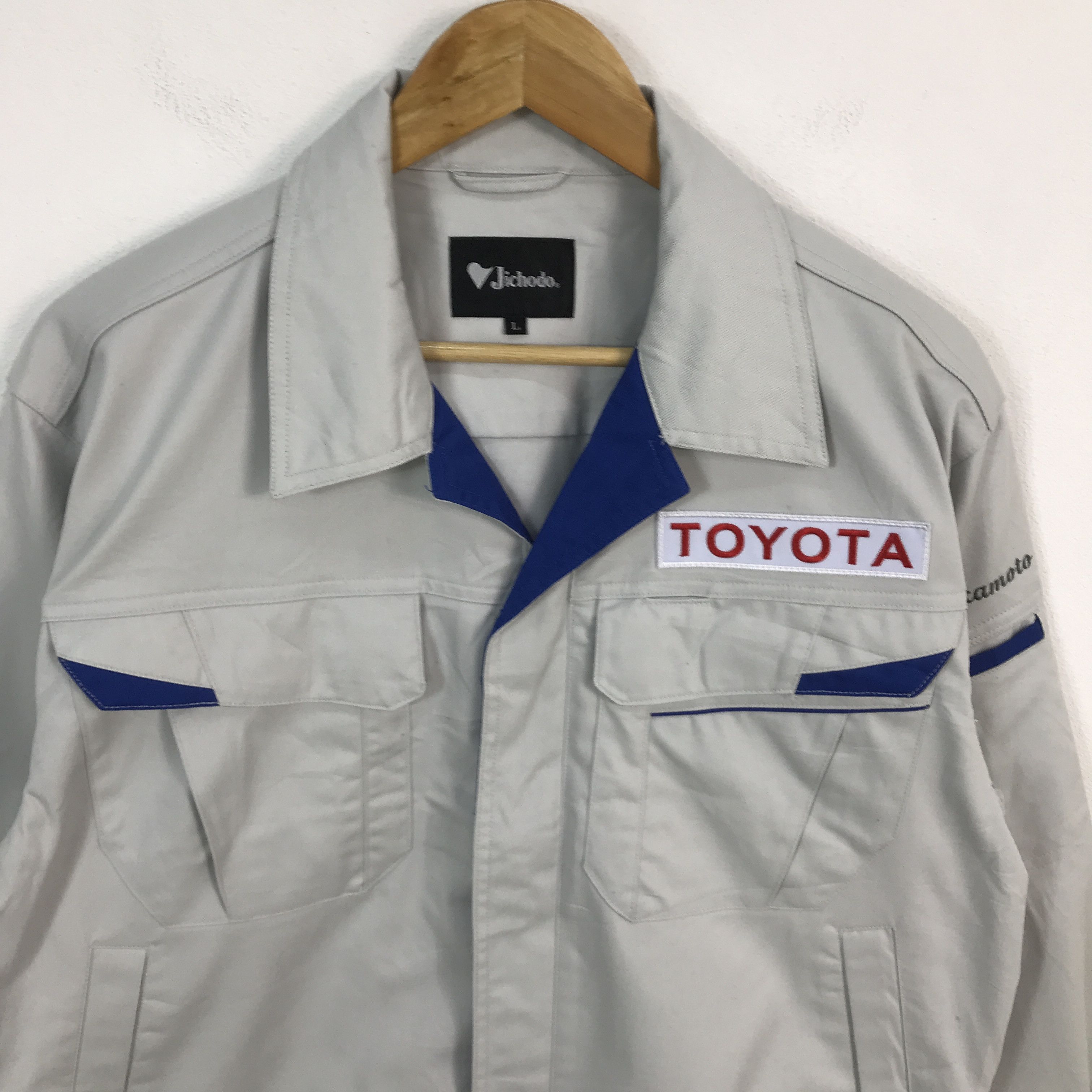 Japanese Brand racing development trd toyota work jacket Size US L / EU 52-54 / 3 - 3 Thumbnail