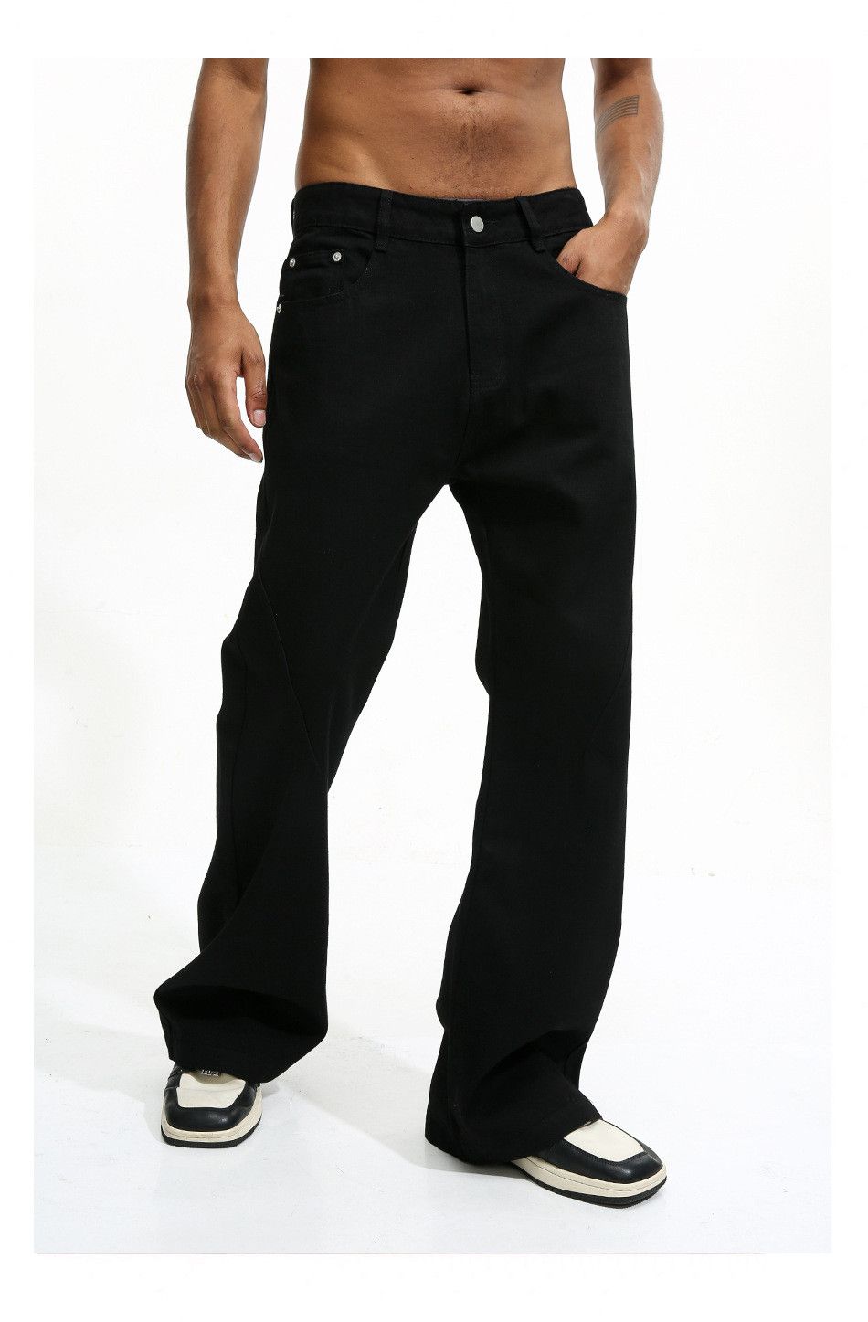retro dance disco yuppie bootcut flared jeans