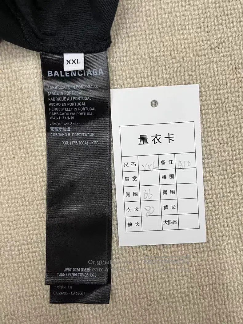 Balenciaga Balenciaga Alphabet print worn short-sleeve round neck T-s Size XXL / US 16-18 / IT 52-54 - 4 Thumbnail