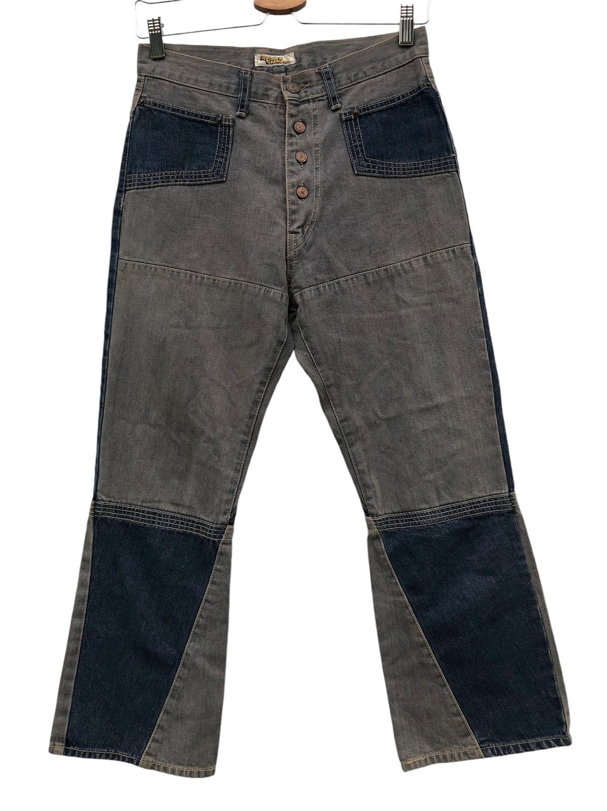 Hysteric Glamour × Vintage Vintage Hysteric Glamour Patchwork Denim Size 28" / US 6 / IT 42 - 1 Thumbnail