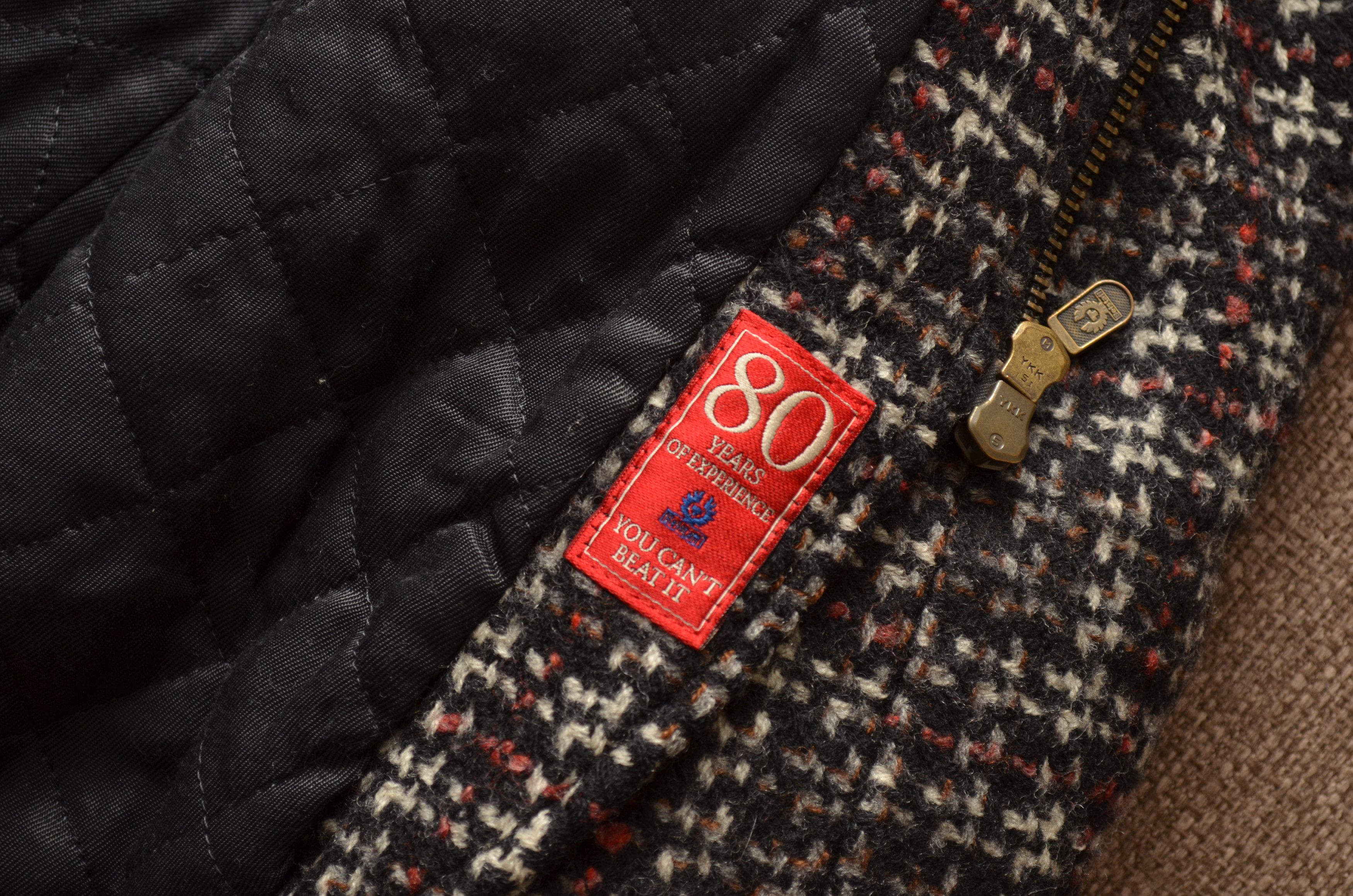 Belstaff × Vintage Vintage Belstaff Black Prince Wool Tweed Jacket Coat Size 42 Size M / US 6-8 / IT 42-44 - 13 Thumbnail