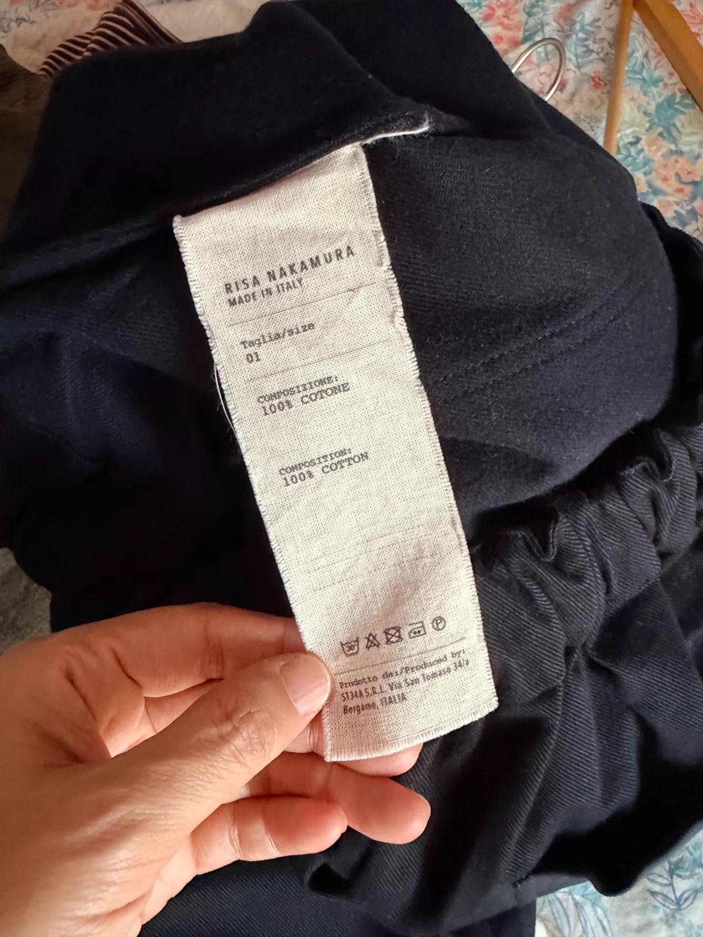 Biek Verstappen BIEK VERSTAPPEN Unisex Cotton Balloon Pants Black S Size 26" / US 2 / IT 38 - 5 Thumbnail