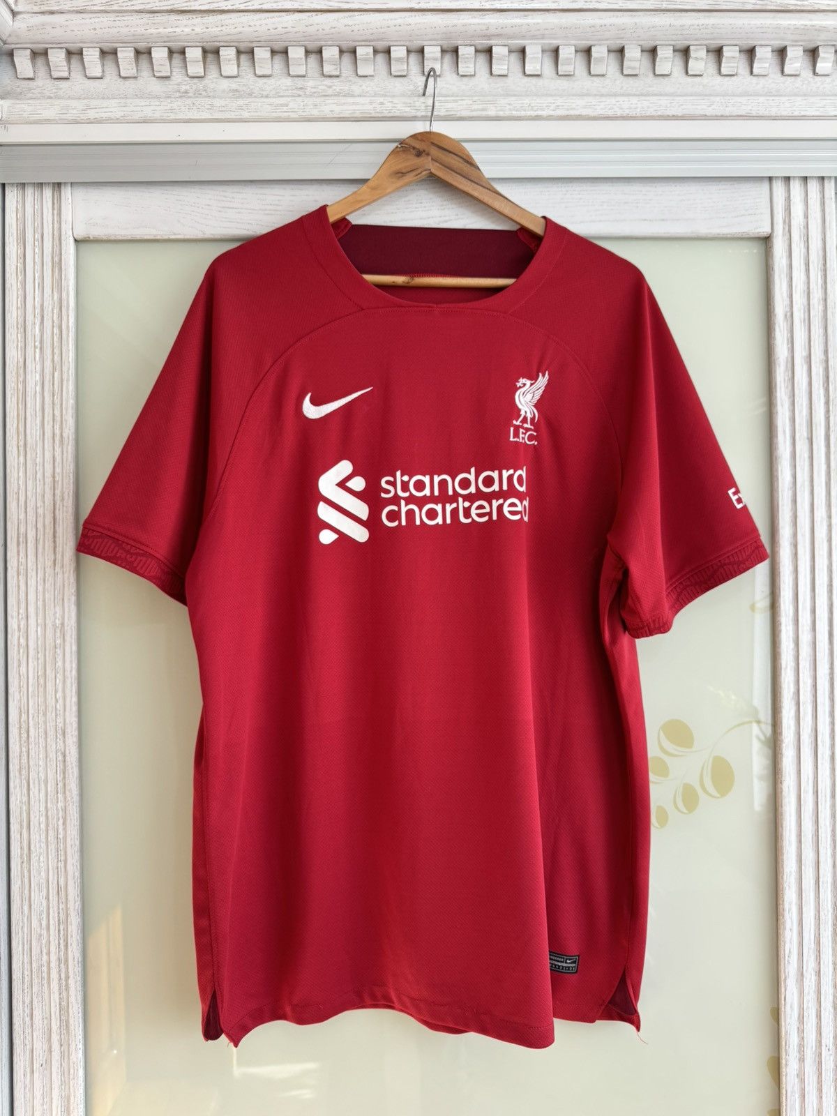 Nike Luis Diaz #23 Liverpool 2022-2023 Home Soccer Jersey Kit Size US XXL / EU 58 / 5 - 3 Thumbnail