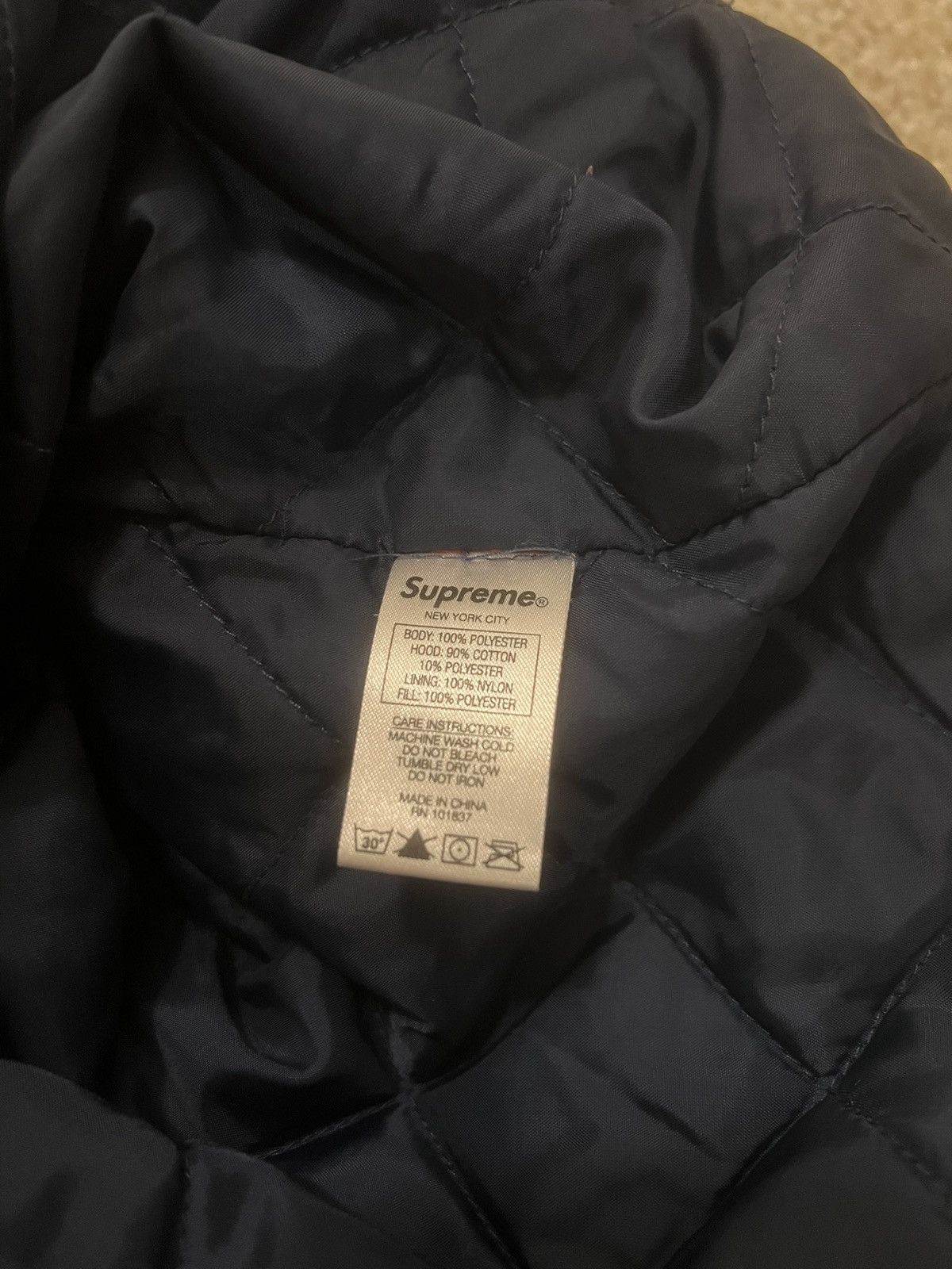 Supreme Supreme 2018 hooded plaid work shirt Size US M / EU 48-50 / 2 - 7 Thumbnail