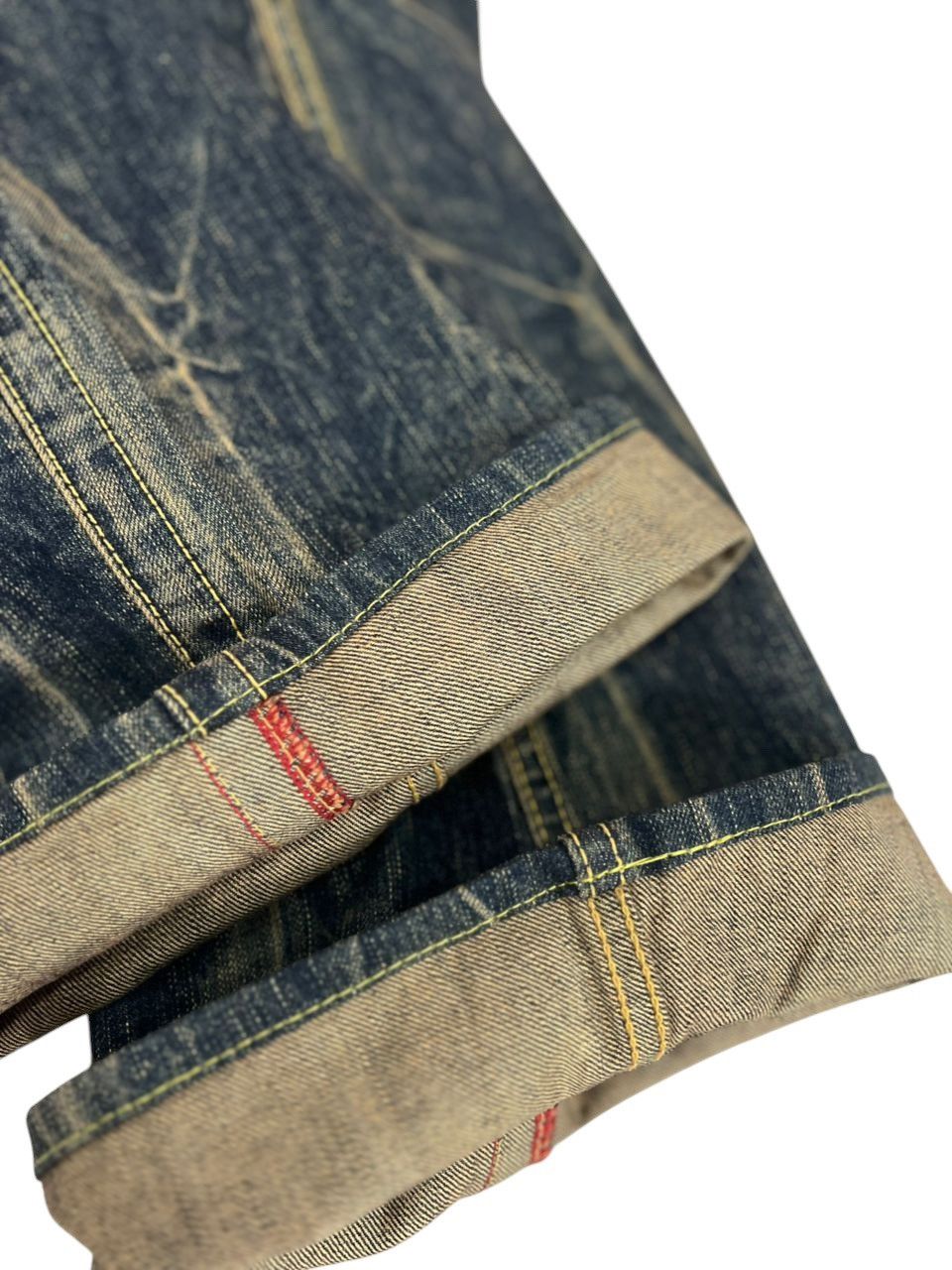 GOSTAR DE FUGA Vintage Blue Way Bootcut Denim Flare Wild Denim Size US 33 - 13 Thumbnail