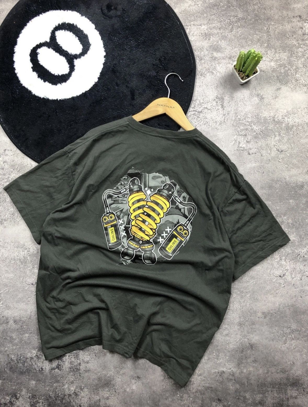 Other ÖHLINS Vintage Big Logo Tshirt AdvancedSuspension Streetwear Size US XL / EU 56 / 4 - 1 Thumbnail