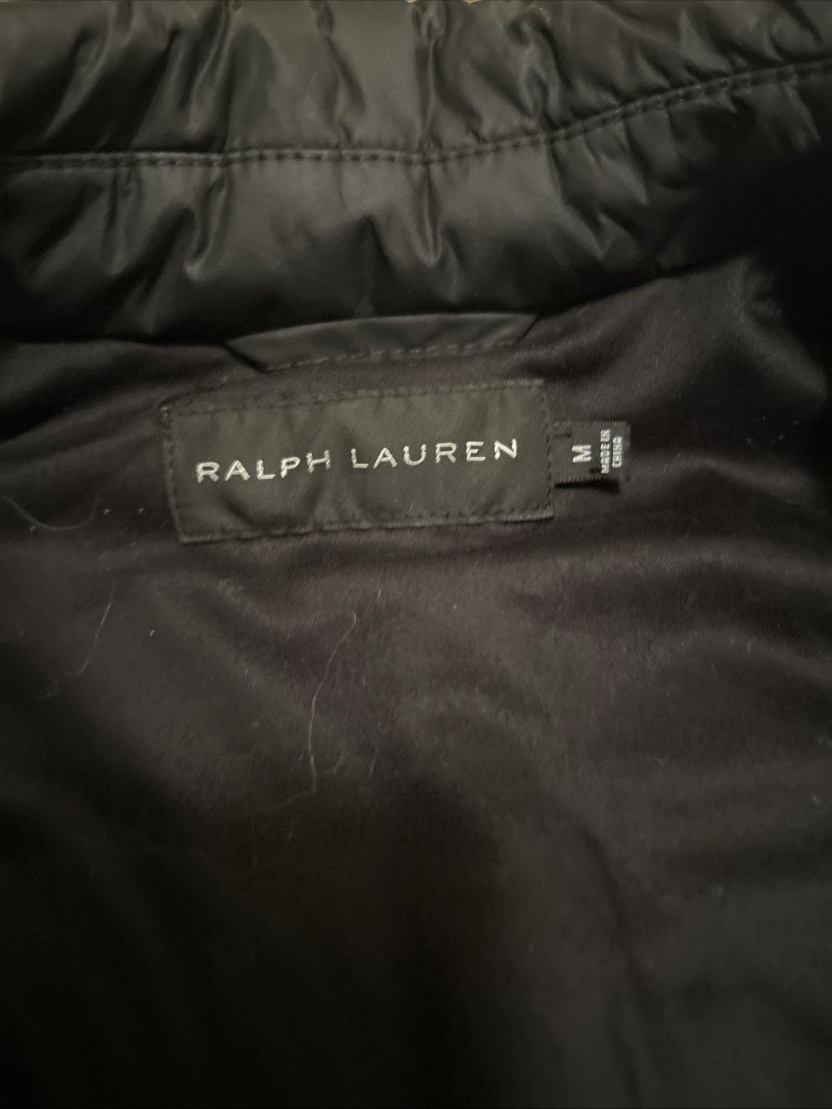 Polo Ralph Lauren Men’s Ralph Lauren Puffy Biker Jacket Size US M / EU 48-50 / 2 - 2 Thumbnail