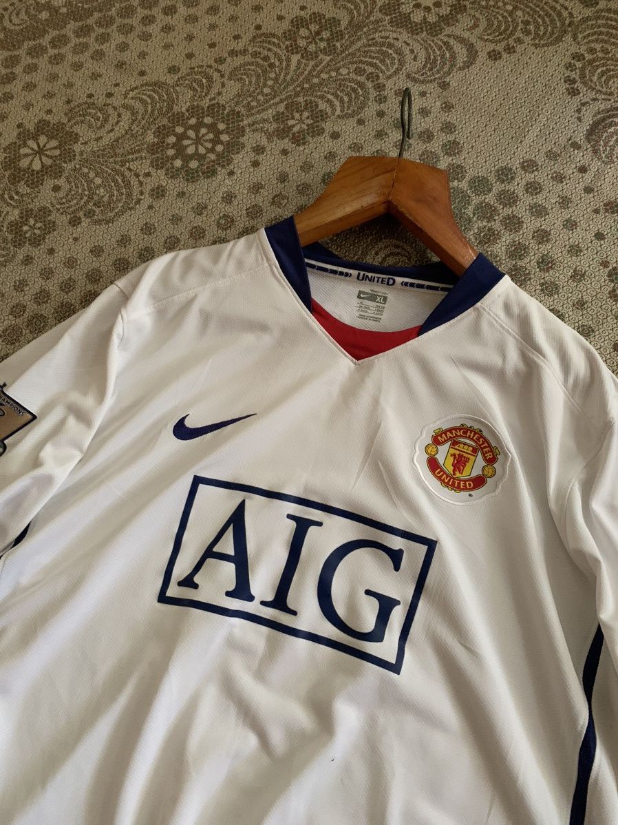 Nike Nike Manchester United football soccer jersey 2008 2009 Size US XL / EU 56 / 4 - 5 Thumbnail