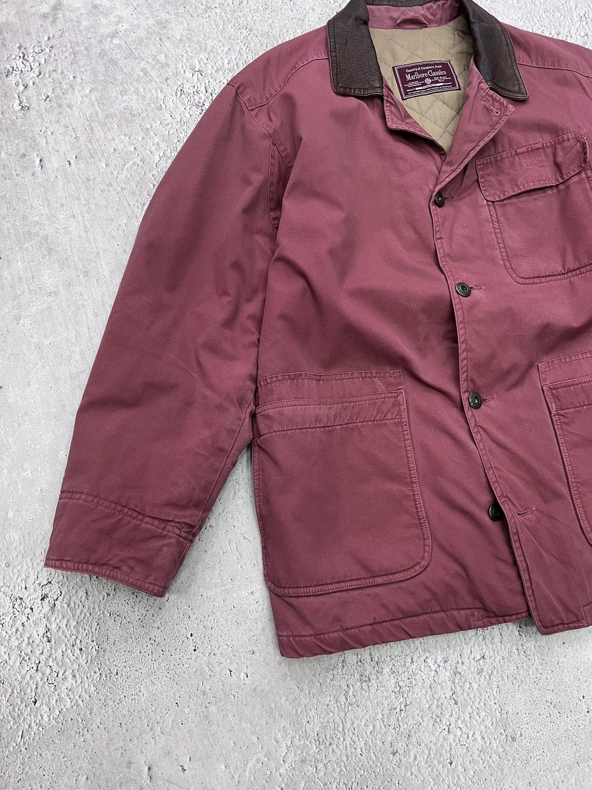 Marlboro × Marlboro Classics × Vintage SALE💣💣 Vintage 90s Marlboro Classics Jacket Made Italy Coat Size US M / EU 48-50 / 2 - 2 Thumbnail