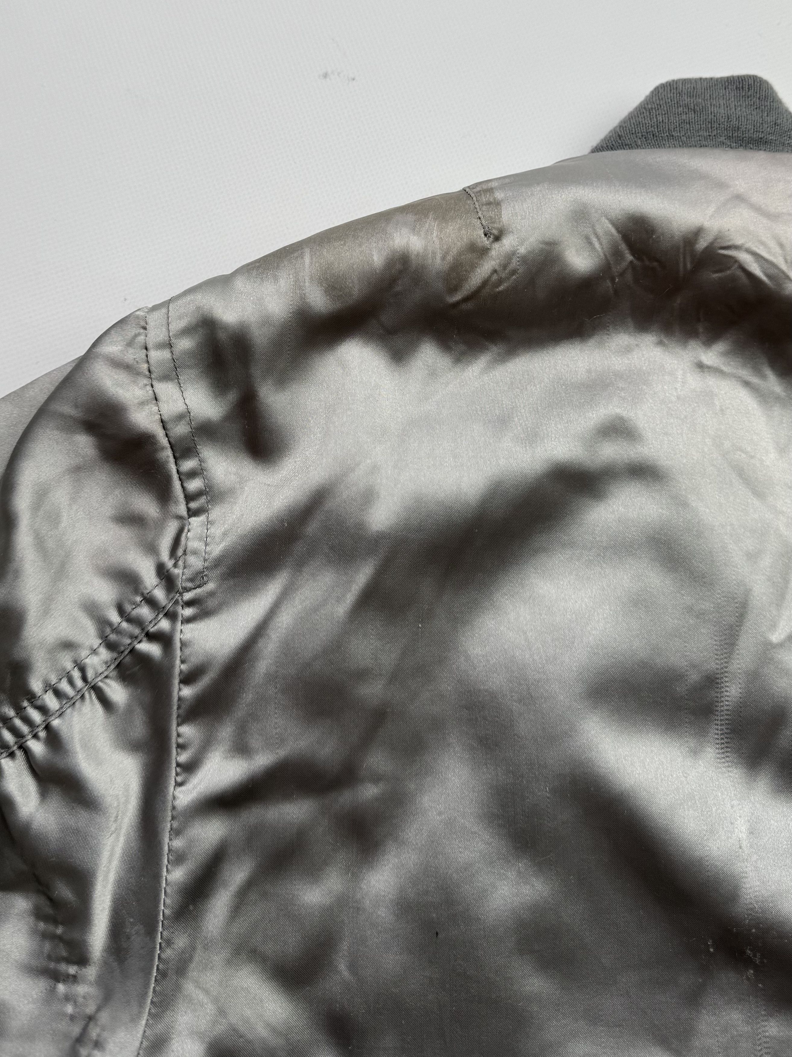 Japanese Brand Vintage Thrashed Bomber Jacket B764(V291)E2 Size US M / EU 48-50 / 2 - 15 Thumbnail