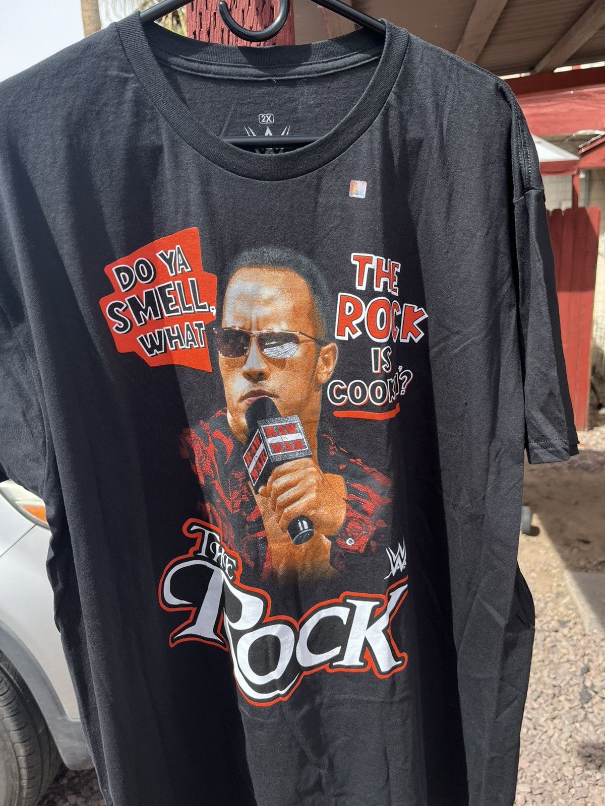 Vintage × WWE THE ROCK TEE Size US XXL / EU 58 / 5 - 1 Thumbnail