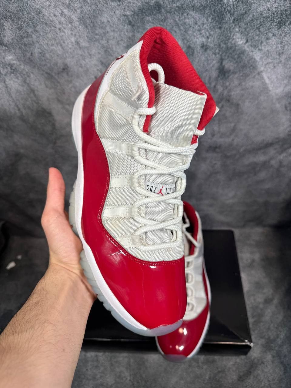 Jordan Brand Size 12 | Jordan 11 Cherry No Box | Pre-Owned Size US 12 / EU 45 - 1 Thumbnail