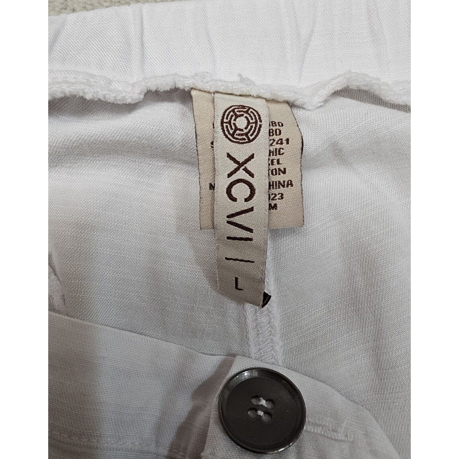 Other VTG Y2K XCVI Baggy Cargo Rave Flare Pants Wide Leg Ruched L Size 34" / US 12 / IT 48 - 6 Thumbnail