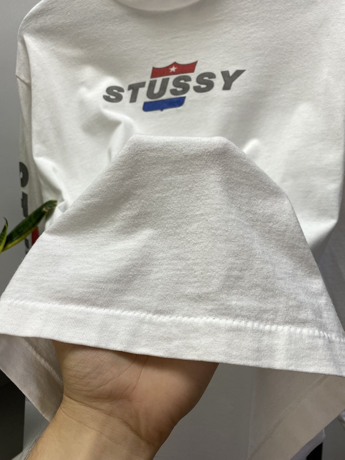 Stussy × Vintage VINTAGE 90s STUSSY LONG SLEEVE T SHIRT MADE IN USA Size US L / EU 52-54 / 3 - 8 Thumbnail