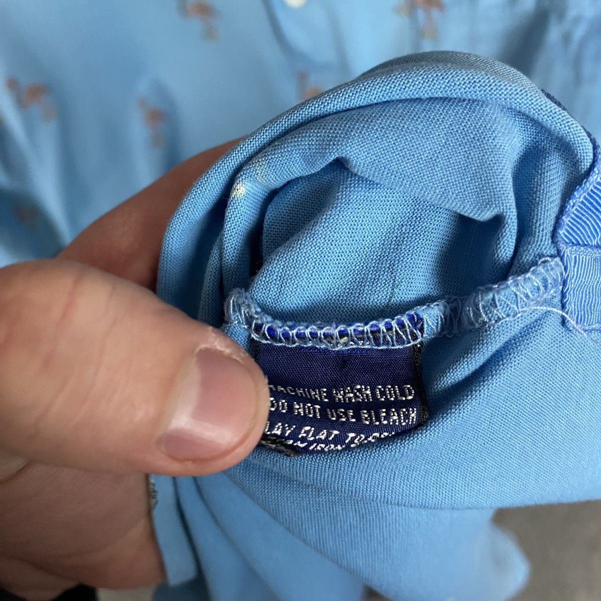 Polo Ralph Lauren Vintage Polo Ralph Lauren monogrammed y2k opium polo Size US L / EU 52-54 / 3 - 6 Thumbnail