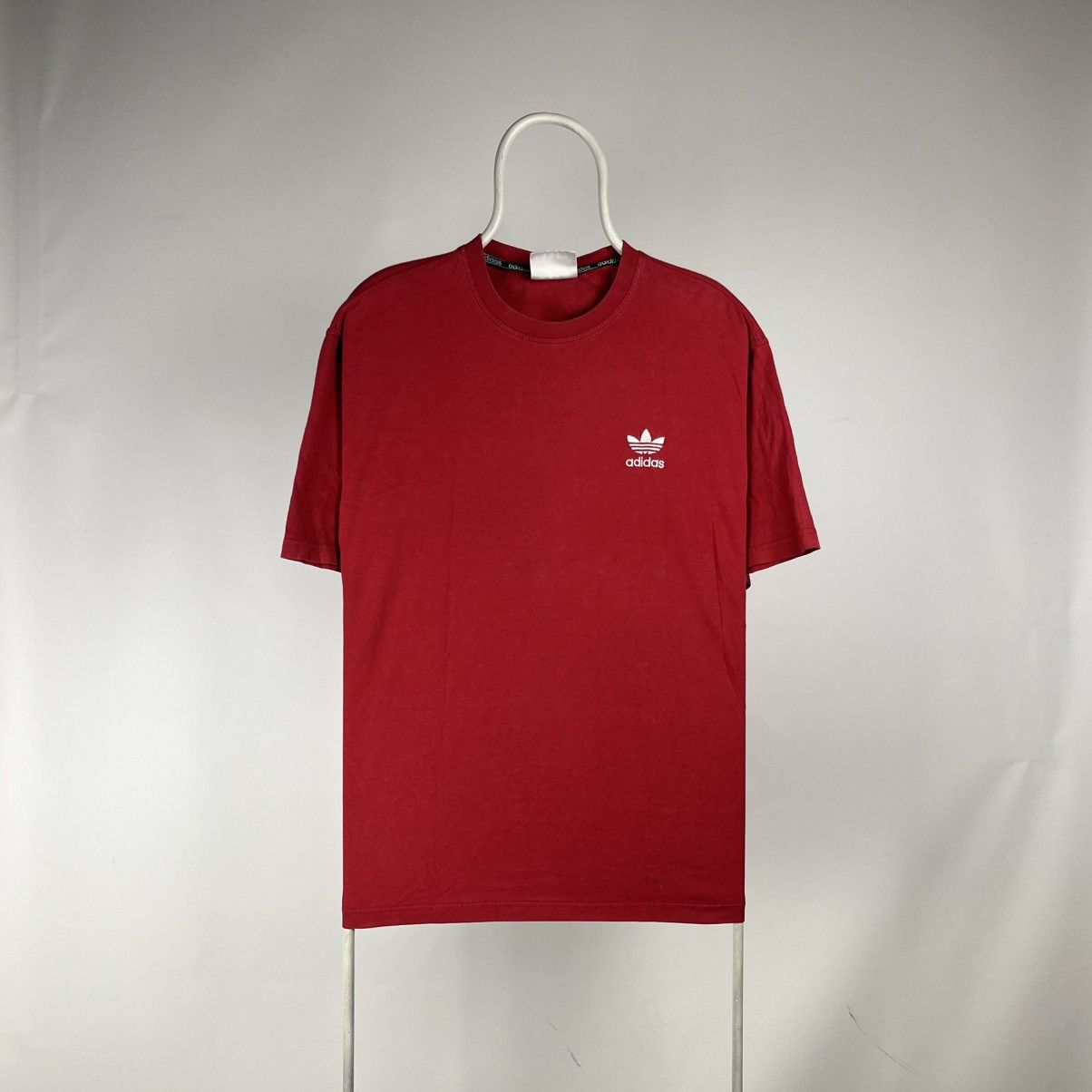 Adidas Vintage Adidas tshirt trefoil logo size Large Size US L / EU 52-54 / 3 - 1 Thumbnail