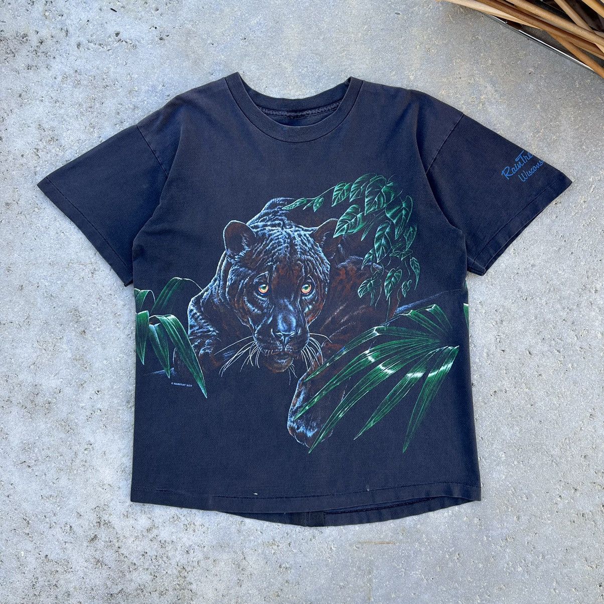 Habitat VTG 90’s Habitat AOP Nature Tee Black Panther Graphic Tee Size US L / EU 52-54 / 3 - 1 Thumbnail