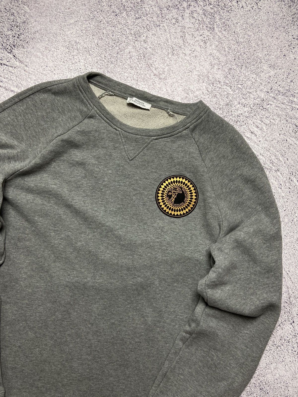 Designer × Versace Gianni Versace Collection Sweatshirt Designed Logo Luxury Size US L / EU 52-54 / 3 - 2 Thumbnail