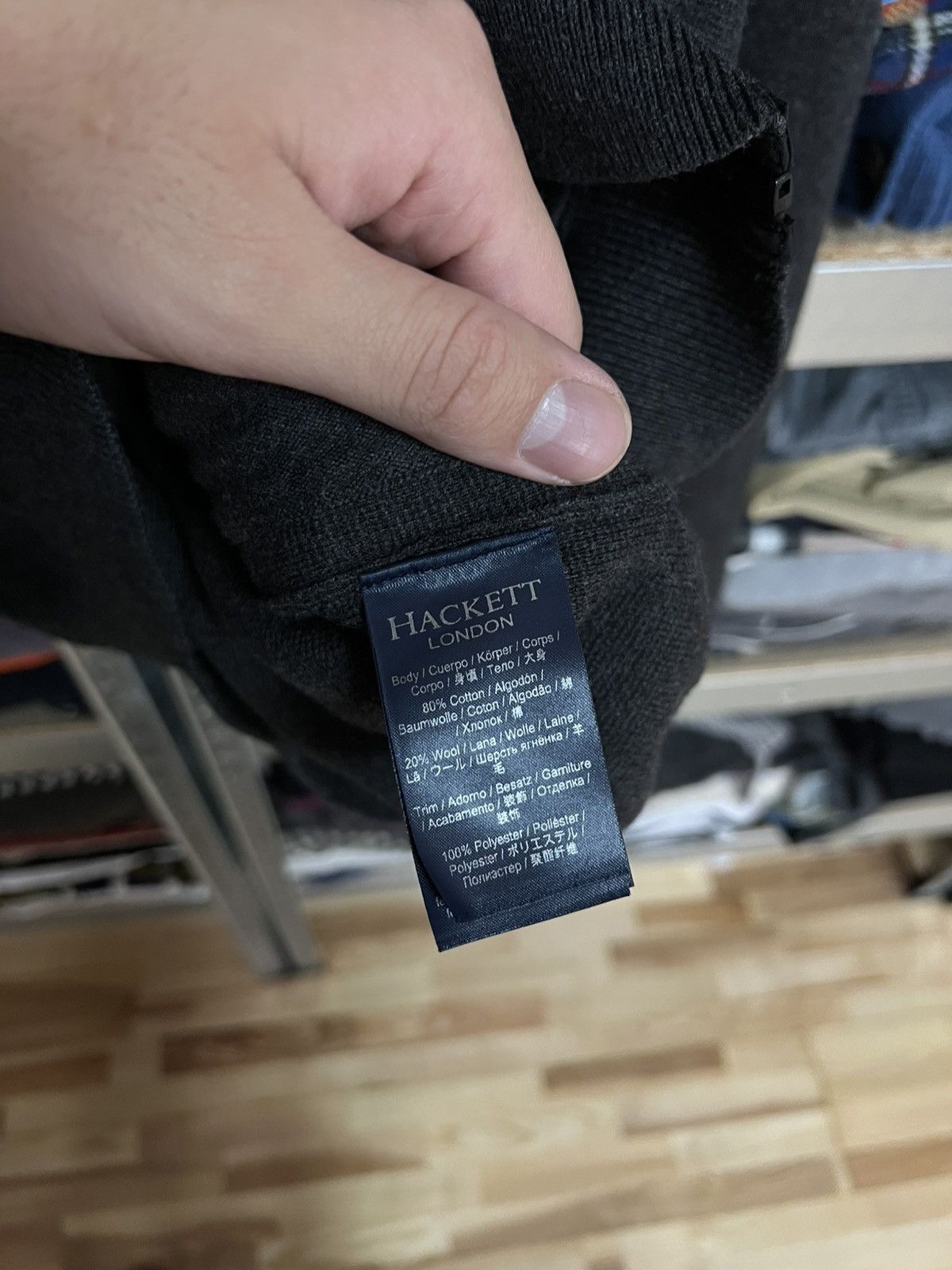 Hackett Hackett Aston Martin Racing Full Zip Sweater Bomber Jacket Size US S / EU 44-46 / 1 - 8 Thumbnail
