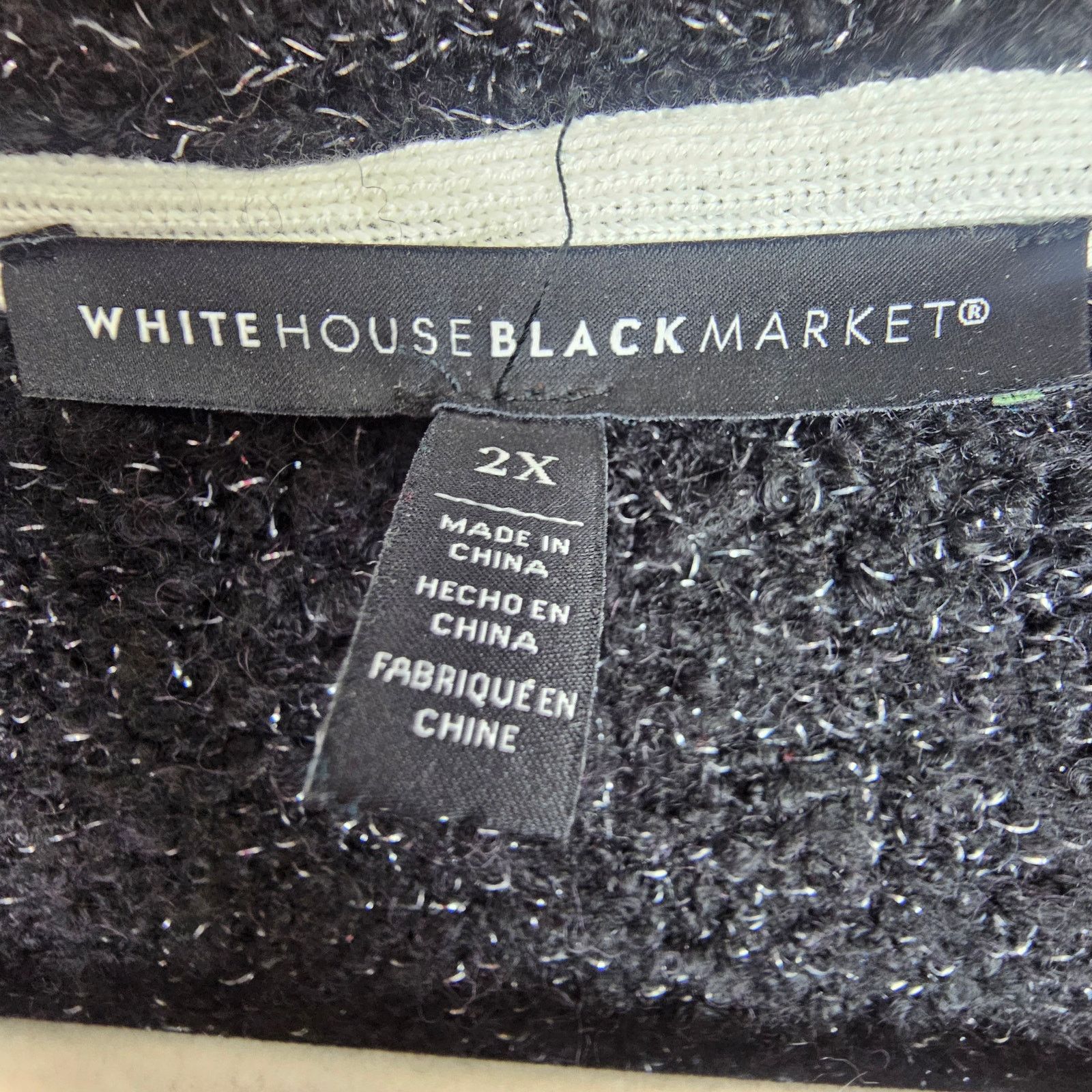 White House Black Market White House Black Market Wool Blend Cardigan Sweater Size 2X Size XXL / US 16-18 / IT 52-54 - 6 Thumbnail
