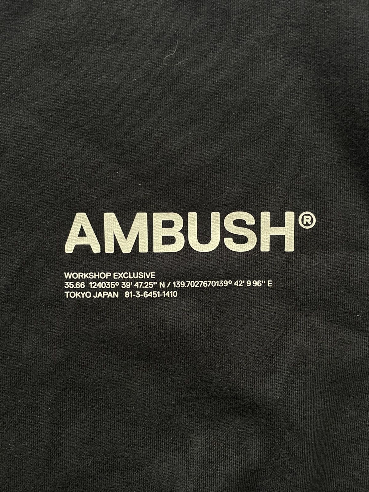 Ambush Design Ambush Fleece Workshop Crewneck Sweatshirt Black/Tofu Size US S / EU 44-46 / 1 - 4 Thumbnail