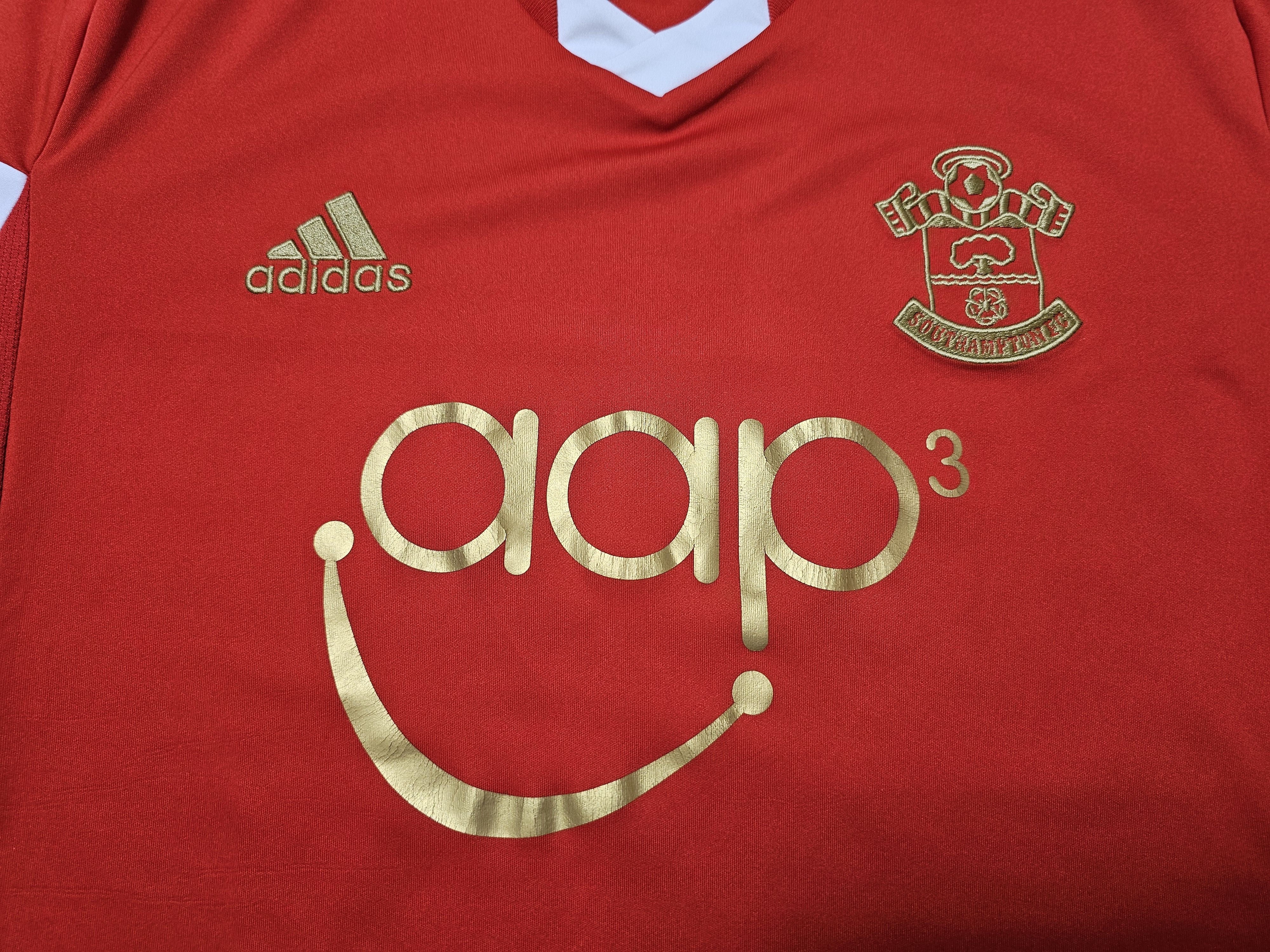 Adidas SOUTHAMPTON 2013 2014 HOME FOOTBALL SHIRT SOCCER JERSEY Size US L / EU 52-54 / 3 - 3 Thumbnail