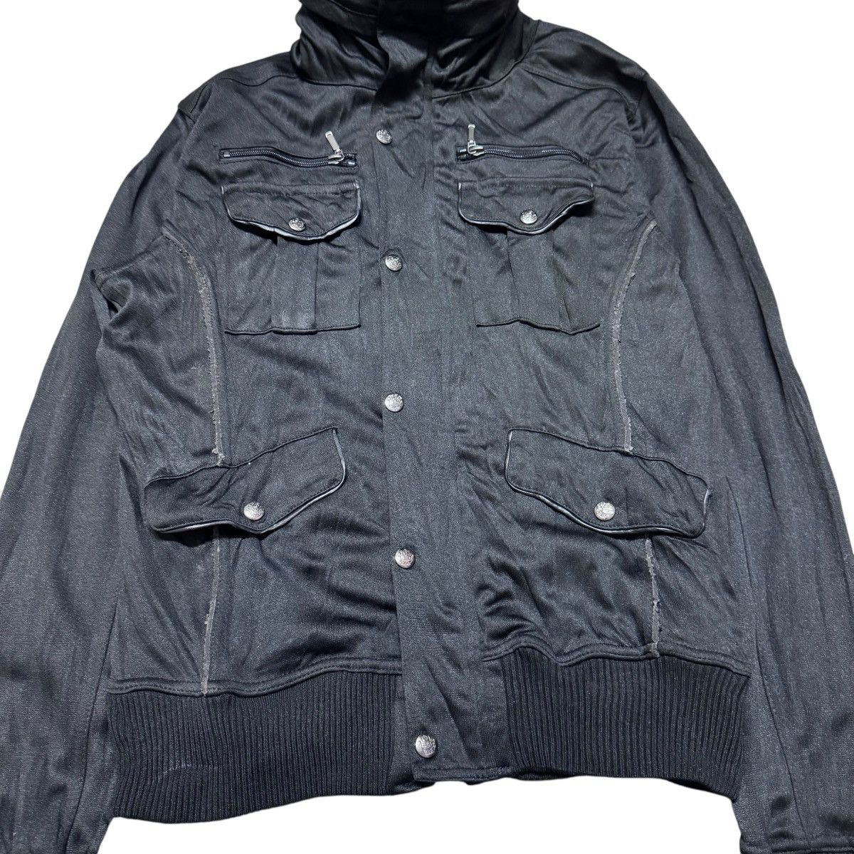 Le Grande Bleu (L.G.B.) DAL FELLOW Black Bono Jacket Size US M / EU 48-50 / 2 - 5 Thumbnail