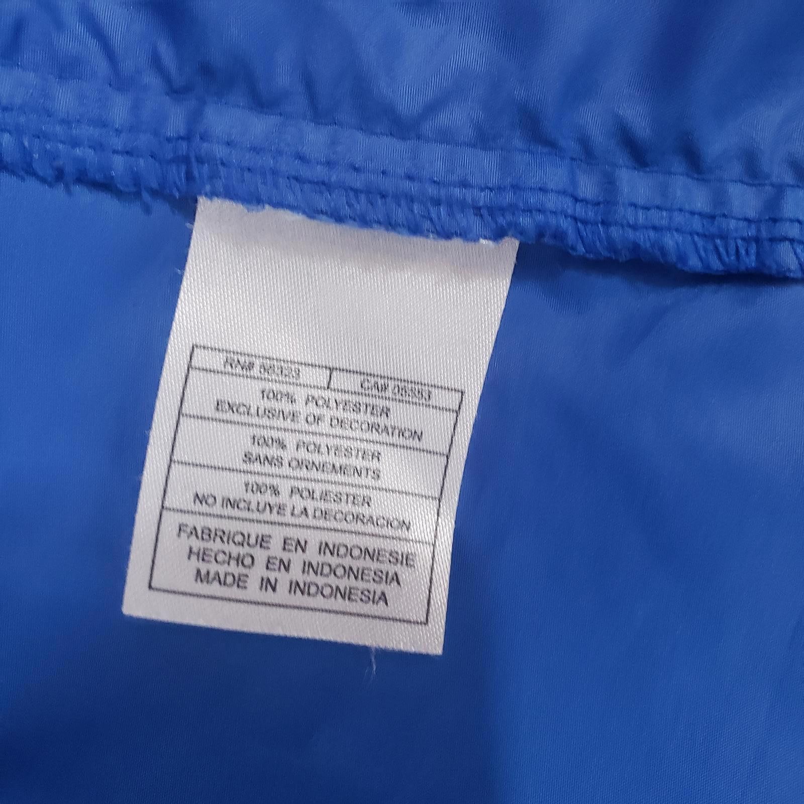 Nike Nike Lightweight Blue Windbreaker Jacket with Hood Size US M / EU 48-50 / 2 - 4 Thumbnail
