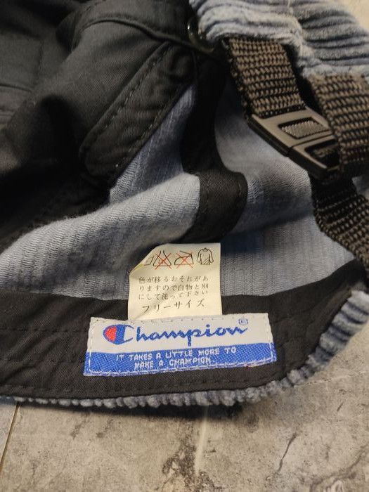 Champion Vintage Champion Corduroy Style Cap Hat Size ONE SIZE - 3 Thumbnail