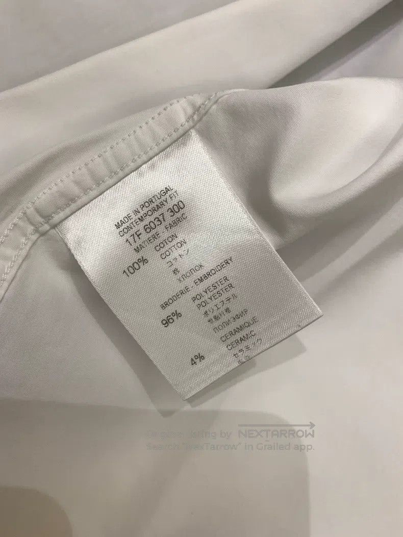 Givenchy Givenchy Five-Star White Embroidered Shirt Size US XXS / EU 40 - 5 Thumbnail