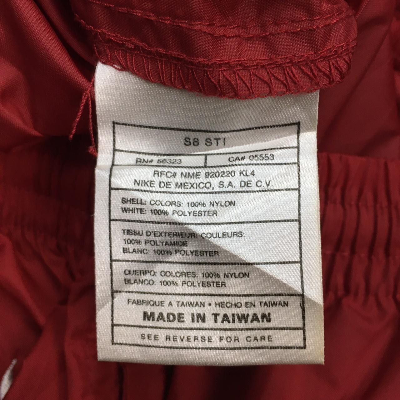 Vintage Vtg NIKE Wind Pant Track Sportswear Size US 30 / EU 46 - 4 Thumbnail