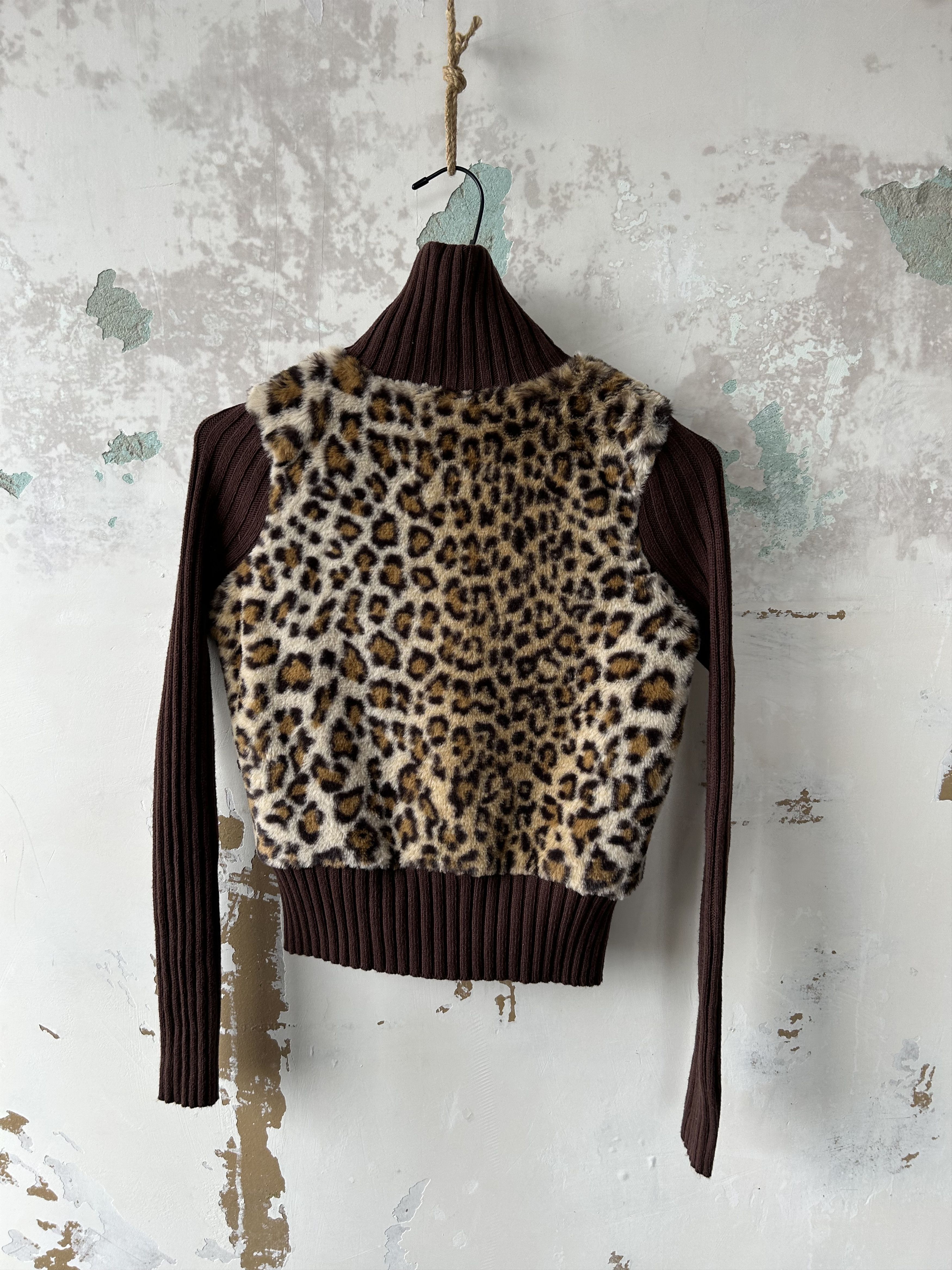 Vintage 2000’s Aesthetic Y2K Vintage Glam Faux Fur Jacket Size XS / US 0-2 / IT 36-38 - 5 Thumbnail