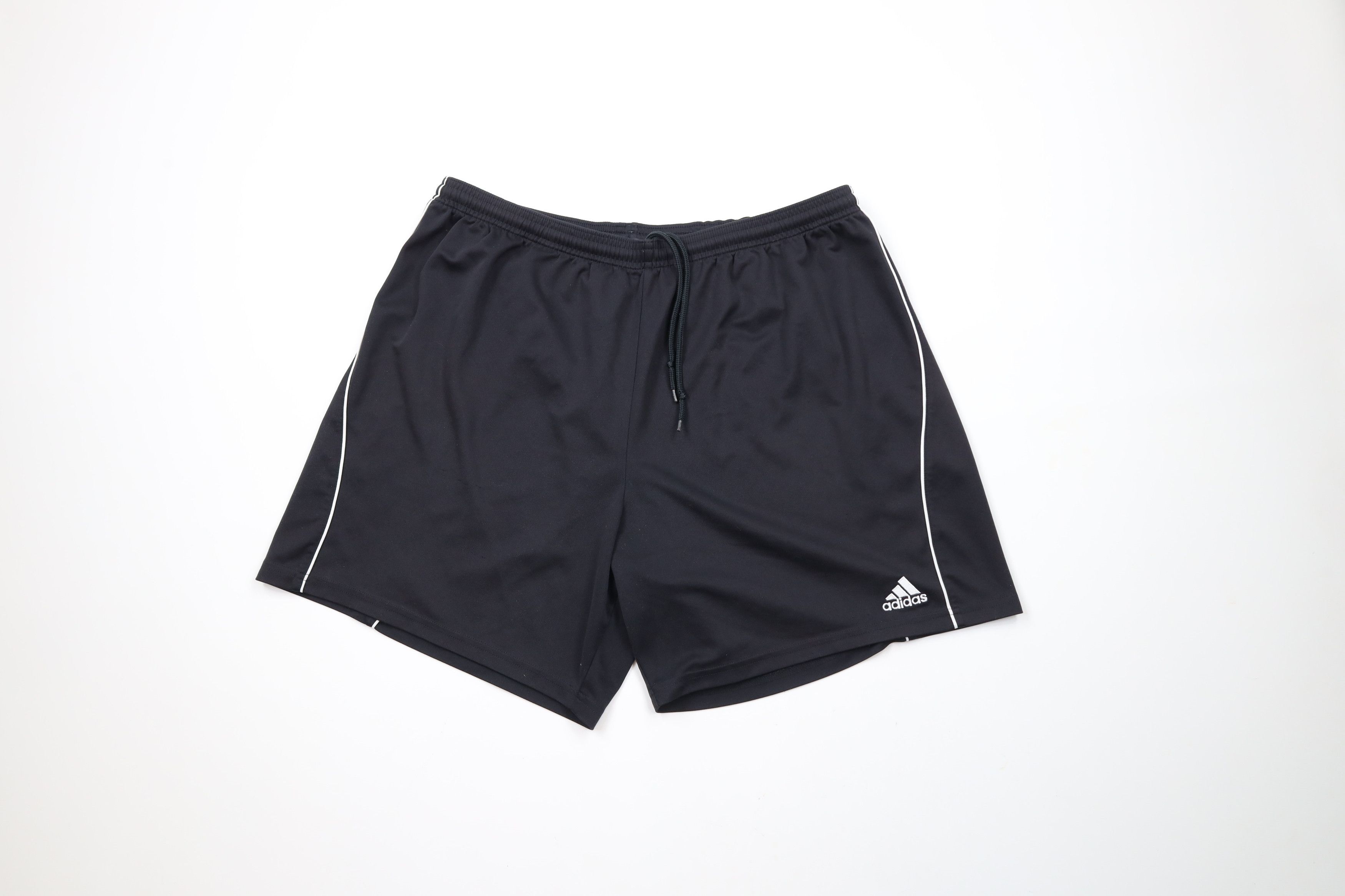 Adidas × Vintage Vintage Adidas Running Jogging Soccer Shorts Black Polyester Size US 36 / EU 52 - 1 Thumbnail