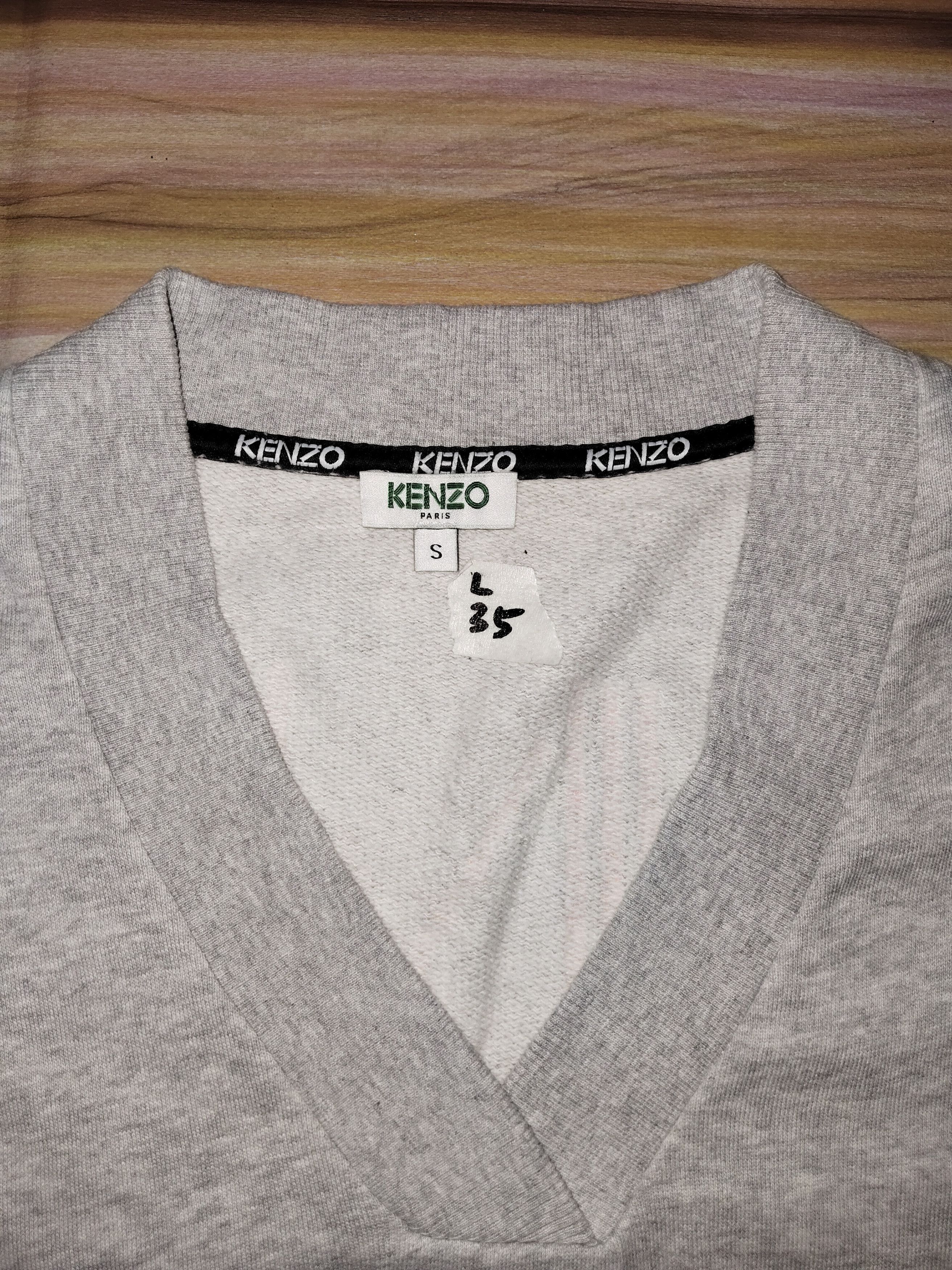Kenzo KENZO Sweatshirt Size S / US 4 / IT 40 - 4 Thumbnail